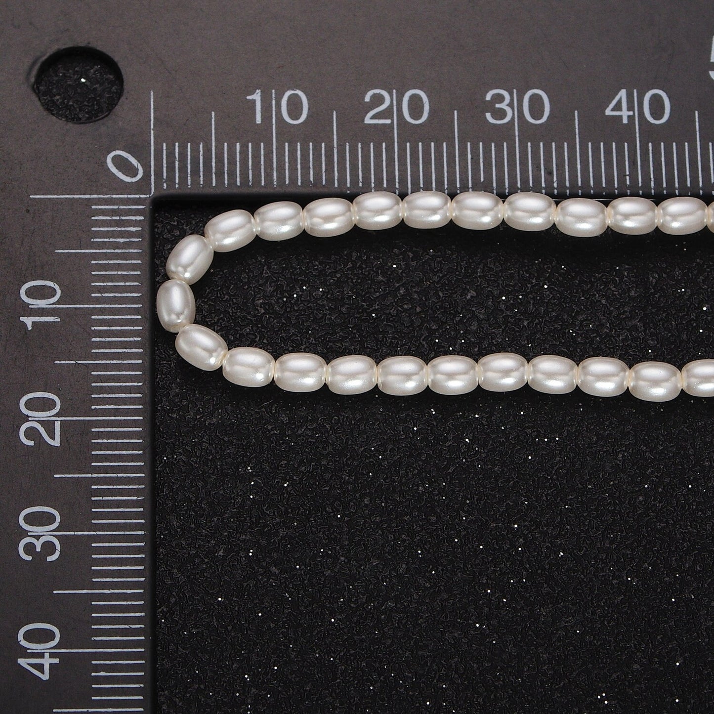 Tiny Rice Pearl Strand Necklace, Freshwater Pearl Necklace 24k Gold Filled Minimalist Necklace, Dainty Pearl Choker Necklace 16 inch WA1560