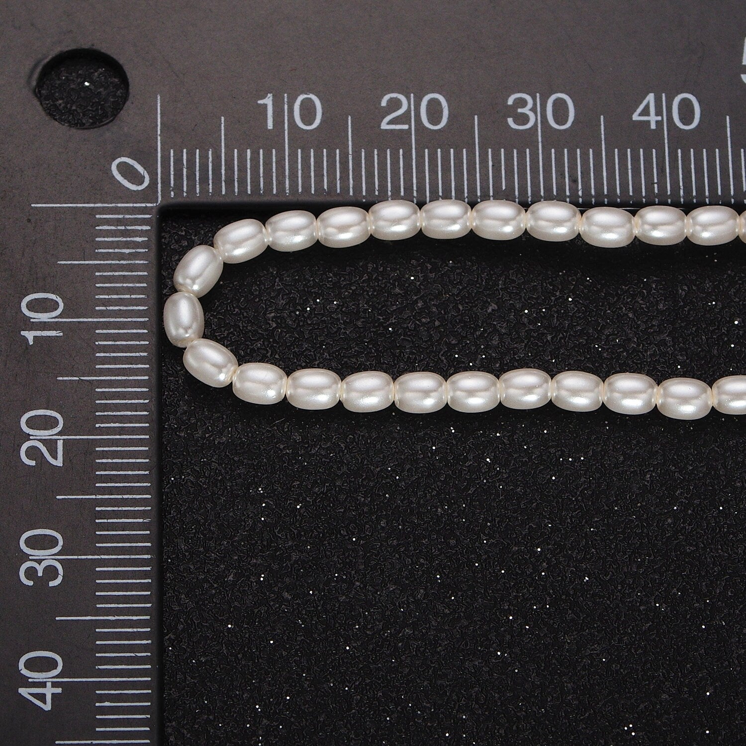 Tiny Rice Pearl Strand Necklace, Freshwater Pearl Necklace 24k Gold Filled Minimalist Necklace, Dainty Pearl Choker Necklace 16 inch WA1560