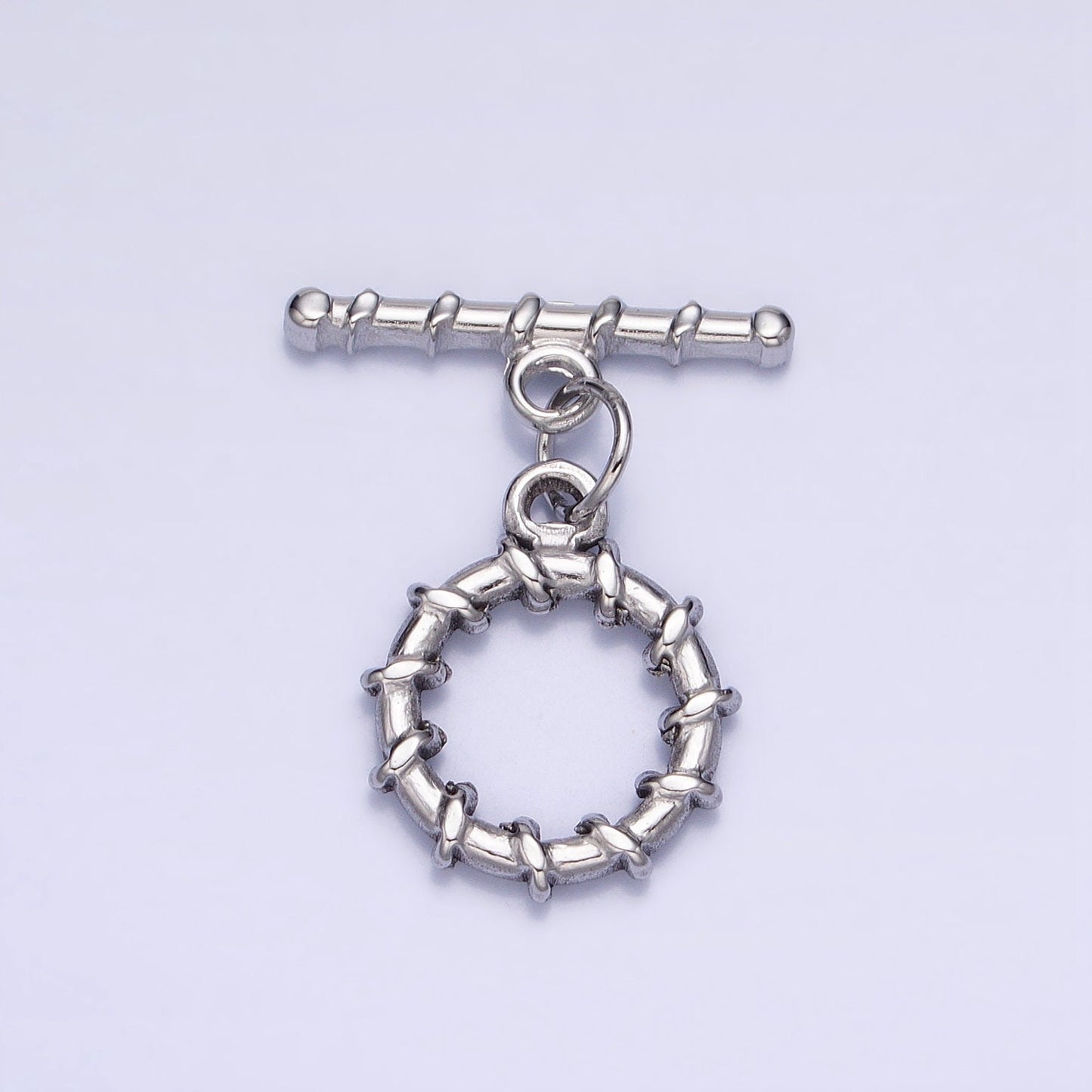 Round Toggle Clasp Connector, 18k Gold Filled OT Clasp End Clasp for Bracelet Necklace Closure | Z299