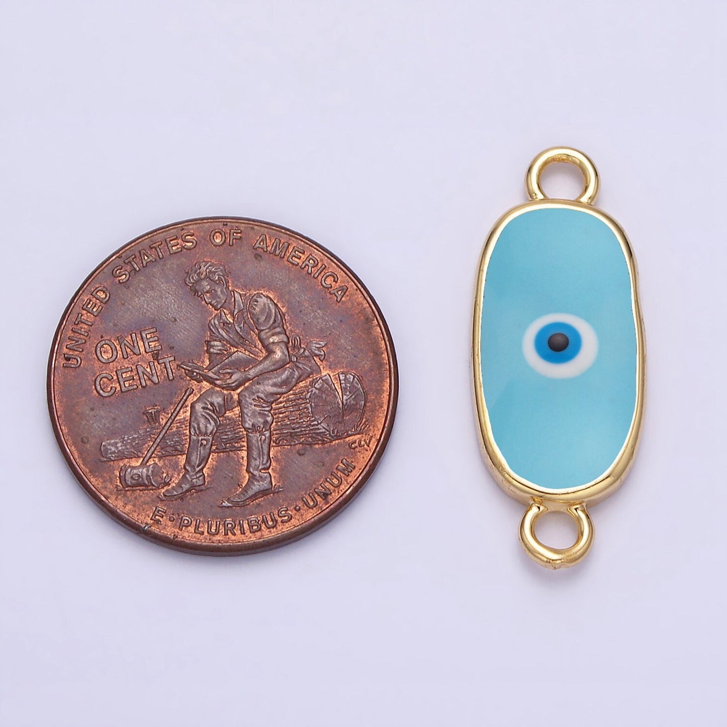 Evil Eye Connector, Gold Filled Evil Eye Jewelry, Lucky Eye Jewelry, Evil Eye Charms, Evil Eye Jewelry, Good Luck Charms