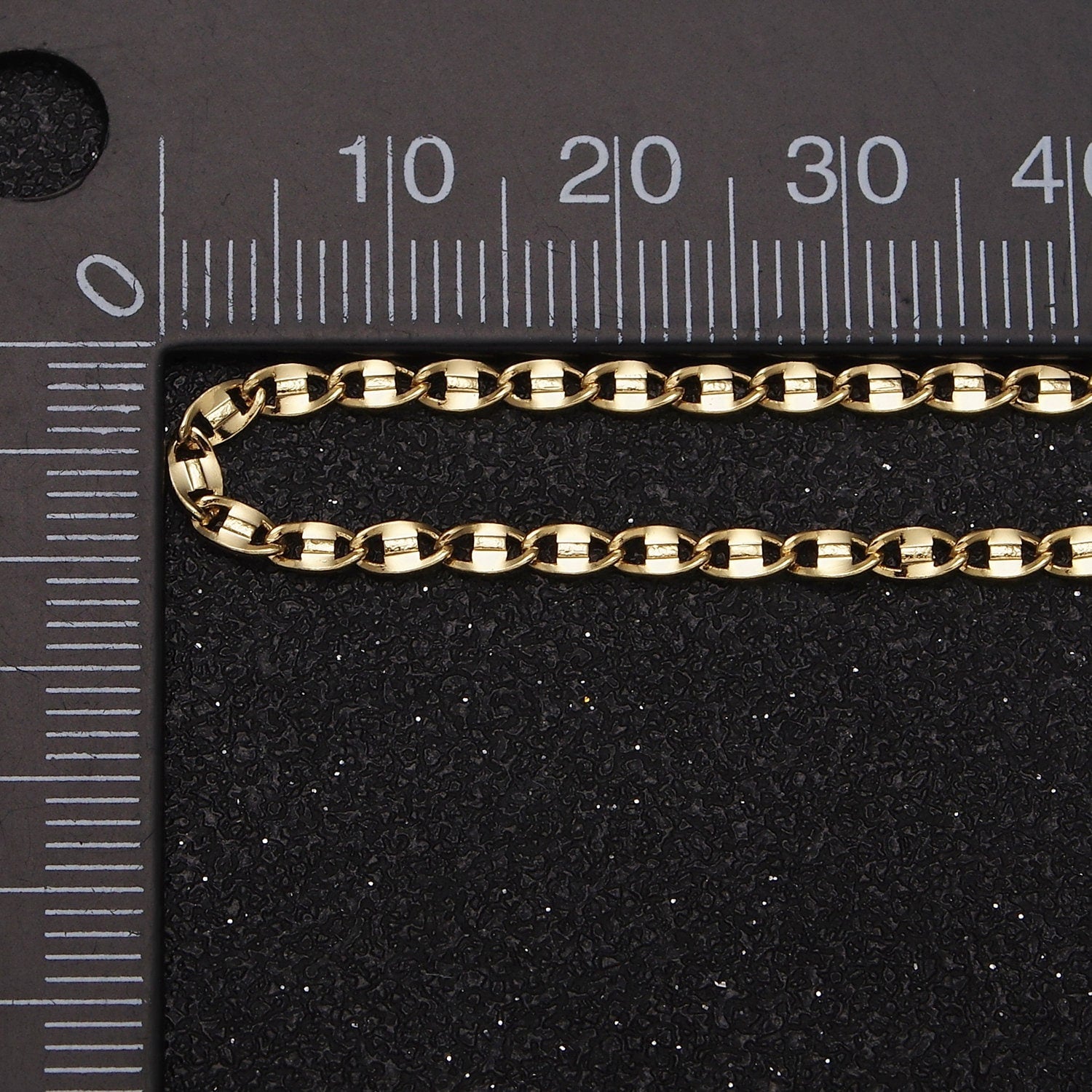 14K Gold Filled 2.5mm Unique Anchor Chain 18 Inch, 19 Inch Chain Necklace | WA-1869