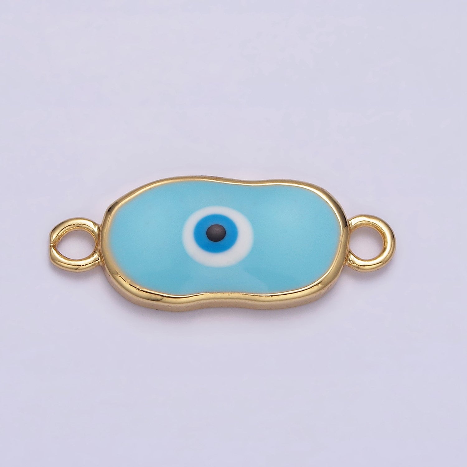 Evil Eye Connector, Gold Filled Evil Eye Jewelry, Lucky Eye Jewelry, Evil Eye Charms, Evil Eye Jewelry, Good Luck Charms