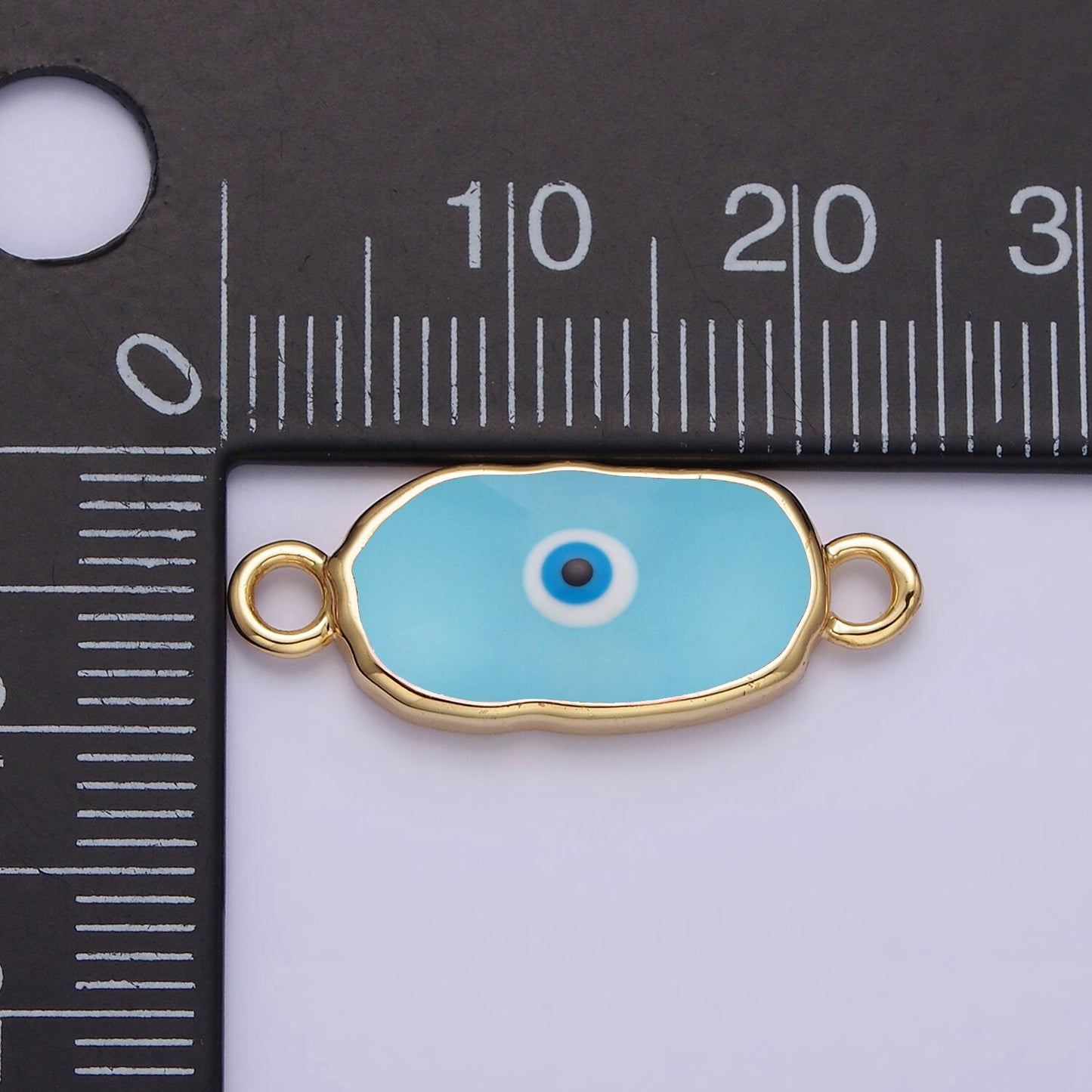 Evil Eye Connector, Gold Filled Evil Eye Jewelry, Lucky Eye Jewelry, Evil Eye Charms, Evil Eye Jewelry, Good Luck Charms
