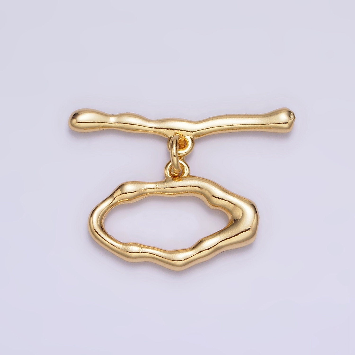 Abstract Geometric Toggle Clasps Jewelry Closure Supply in Silver, Gold | Z440