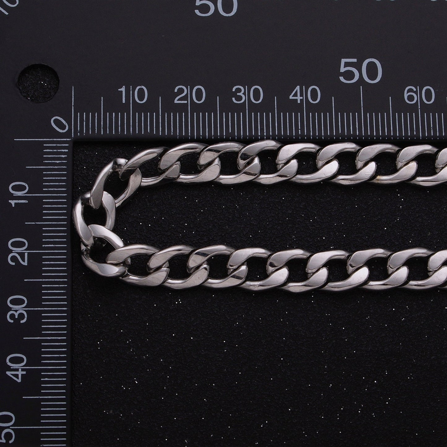 24k Gold Filled Cuban Link Chain 7.5mm Unfinished Unisex Curb Link Chain by Yard Wholesale Jewelry Making Supplies Roll-1283 1284