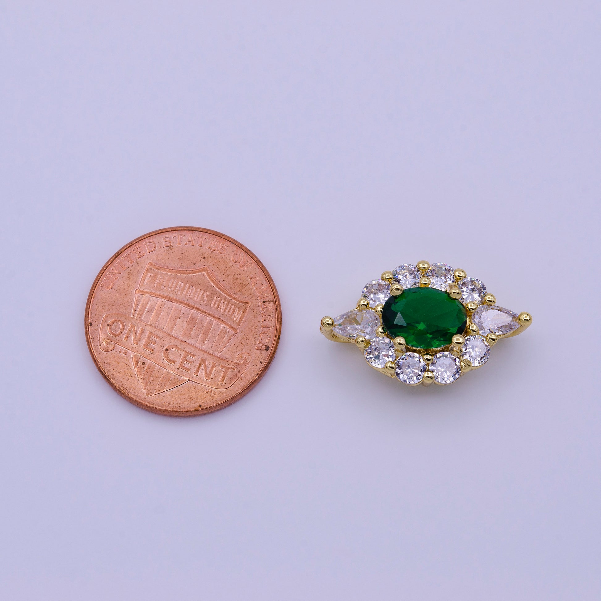 Green Evil Eye Bead CZ Gold Beads Evil eye Beads Spacer Micro Pave Beads Charm for Bracelet Necklace Supply 12x20mm Y-890