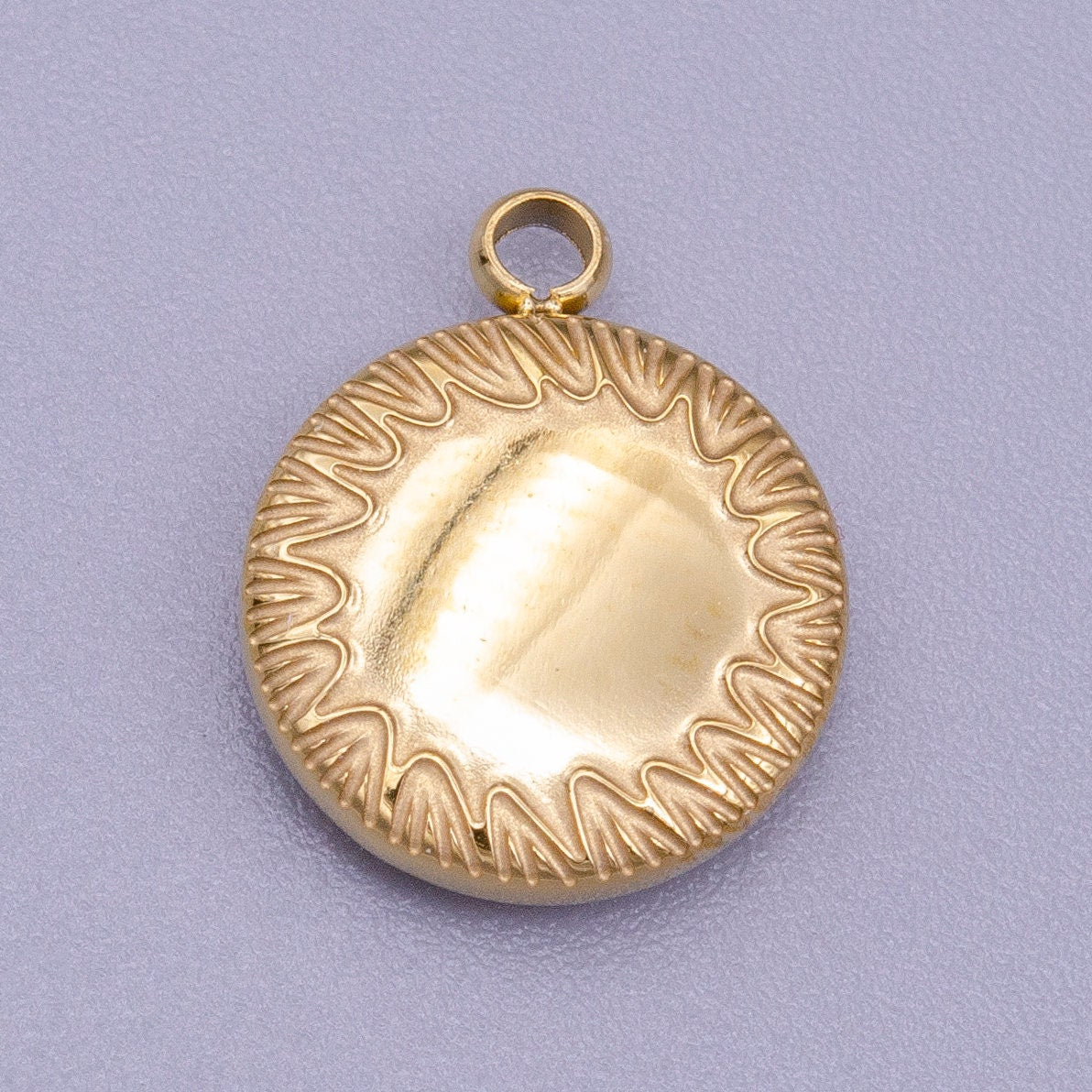 Mini Stainless Steel Sun Charms Gold Sun Burst Charms. Handmade Jewelry Supplies. DIY Craft Supplies Tarnish Free Handmade Supplies P-911