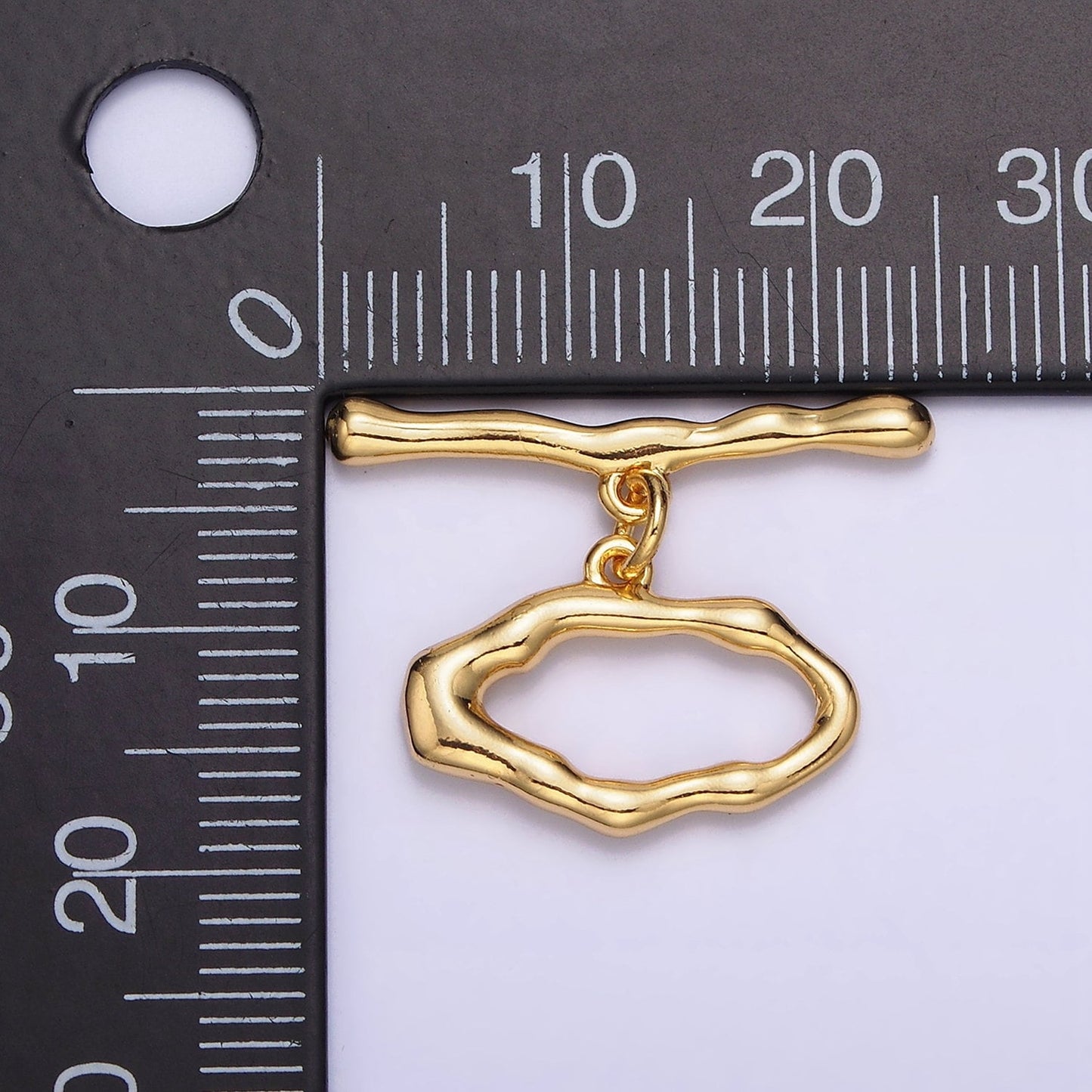 Abstract Geometric Toggle Clasps Jewelry Closure Supply in Silver, Gold | Z440