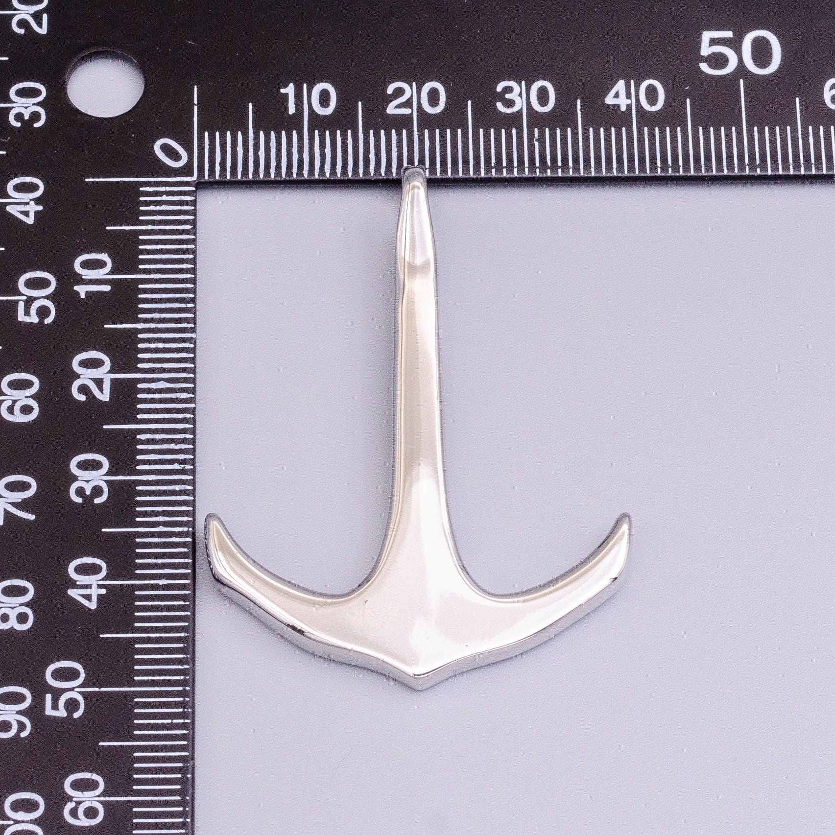 Stainless Steel 50.5mm Anchor Ocean Nautical Ship Boat Charm | P-391