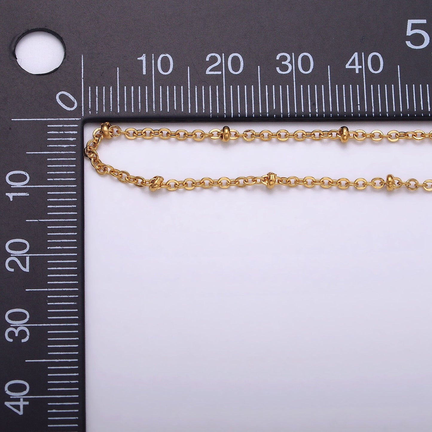 Fine Silver Horse shoe chain 1.1mm Unfinished chain by Yard Unique Horseshoe Link Chain | Roll-1328