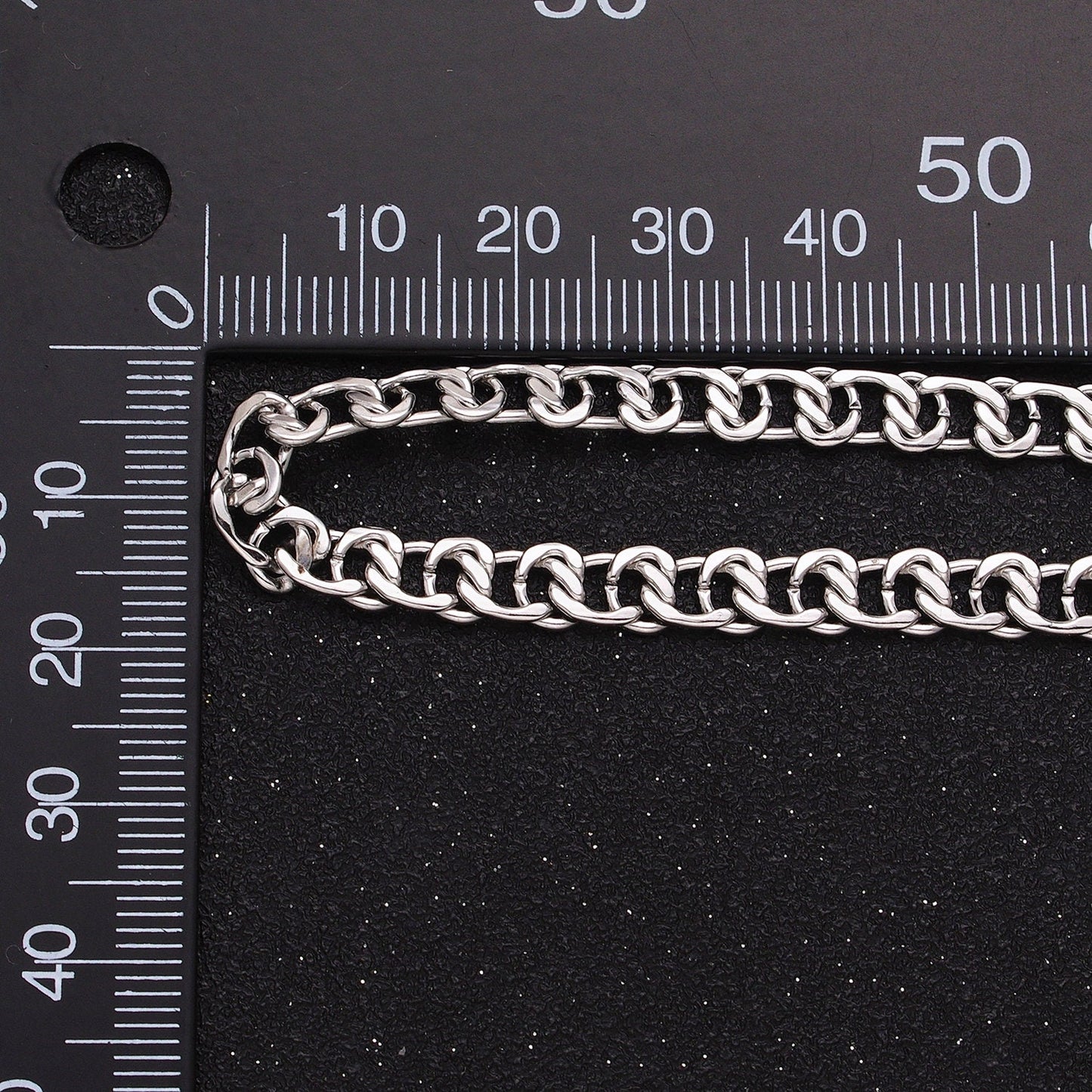 Unique Chain 24k Gold Filled 5.8mm Twist Cable Chain Cable Link Unfinished Yard Chain in Gold & Silver | ROLL-1299 ROLL-1300