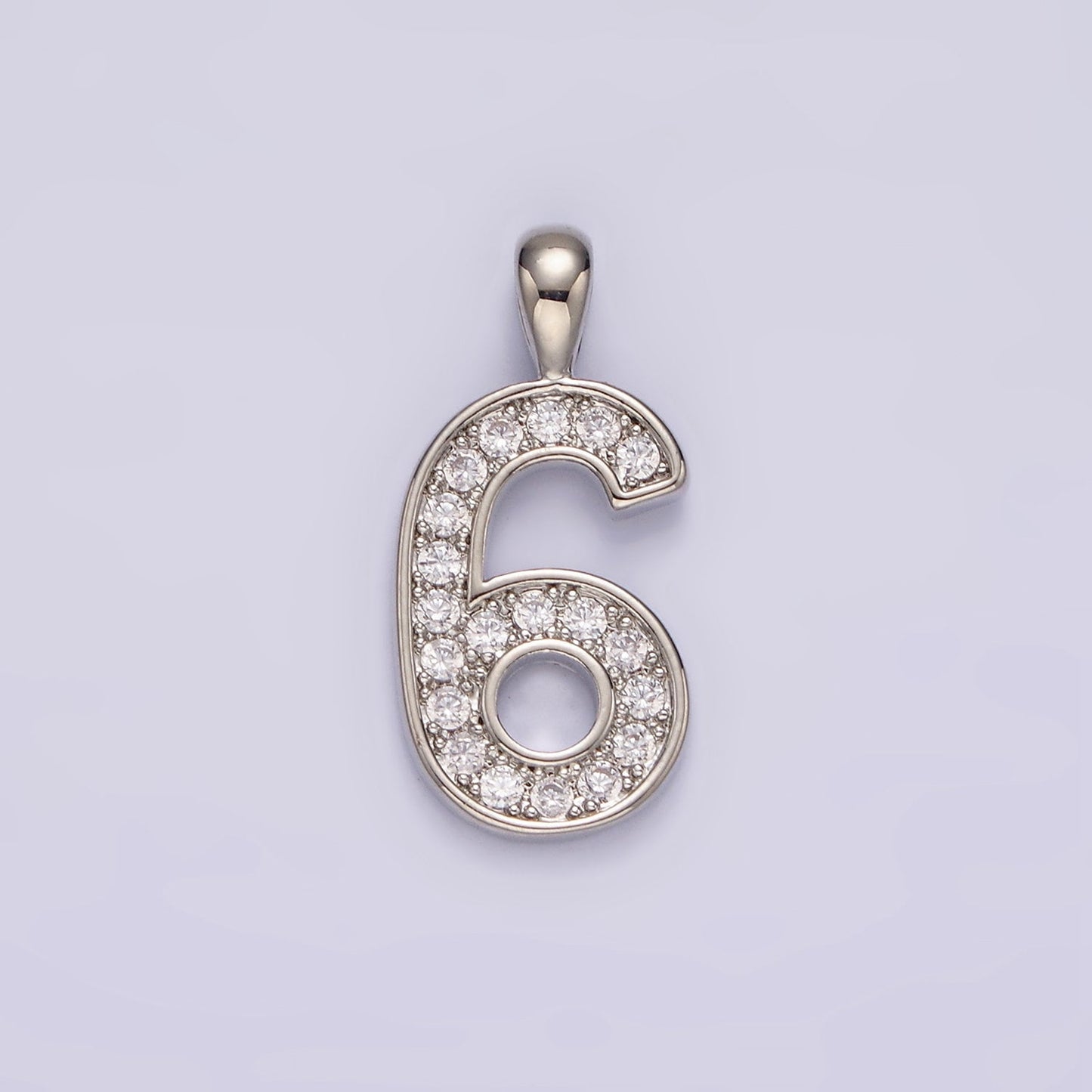 Silver Number Necklace Charm Team Number Jersey Number Personalized Jewelry Necklace with Number Lucky Number Date Pendant N1246