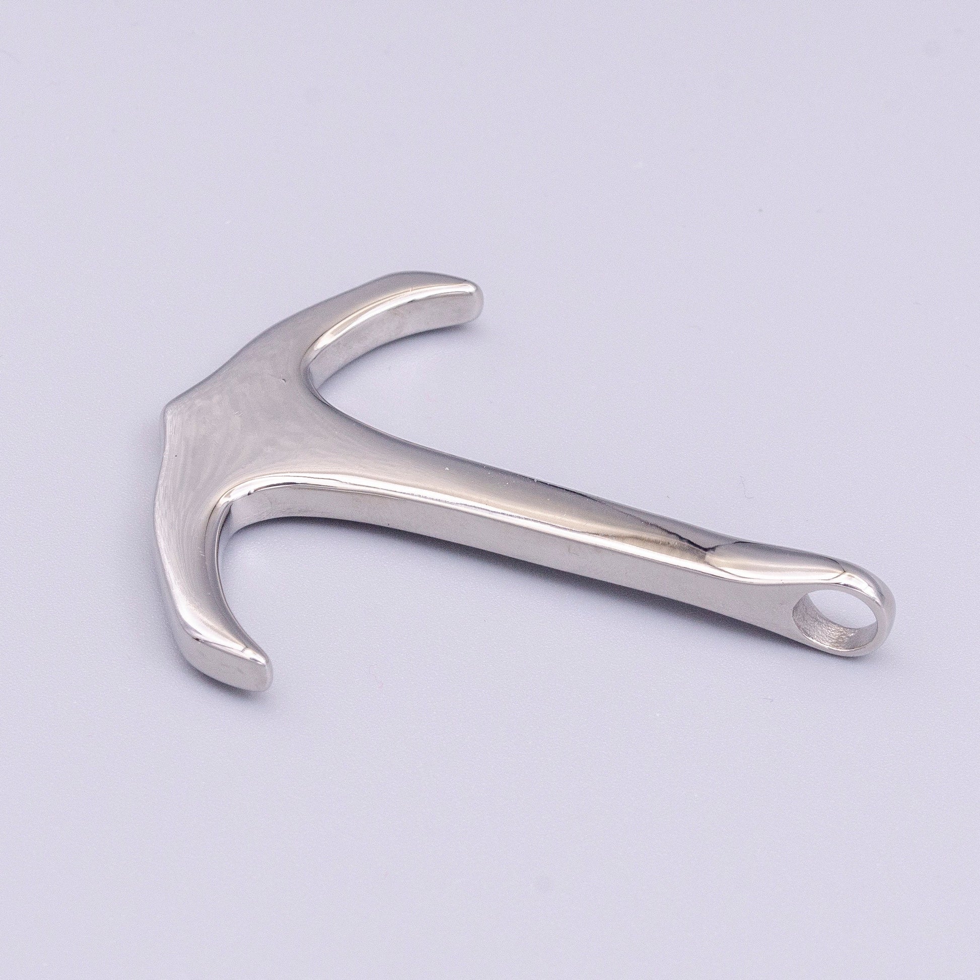 Stainless Steel 50.5mm Anchor Ocean Nautical Ship Boat Charm | P-391