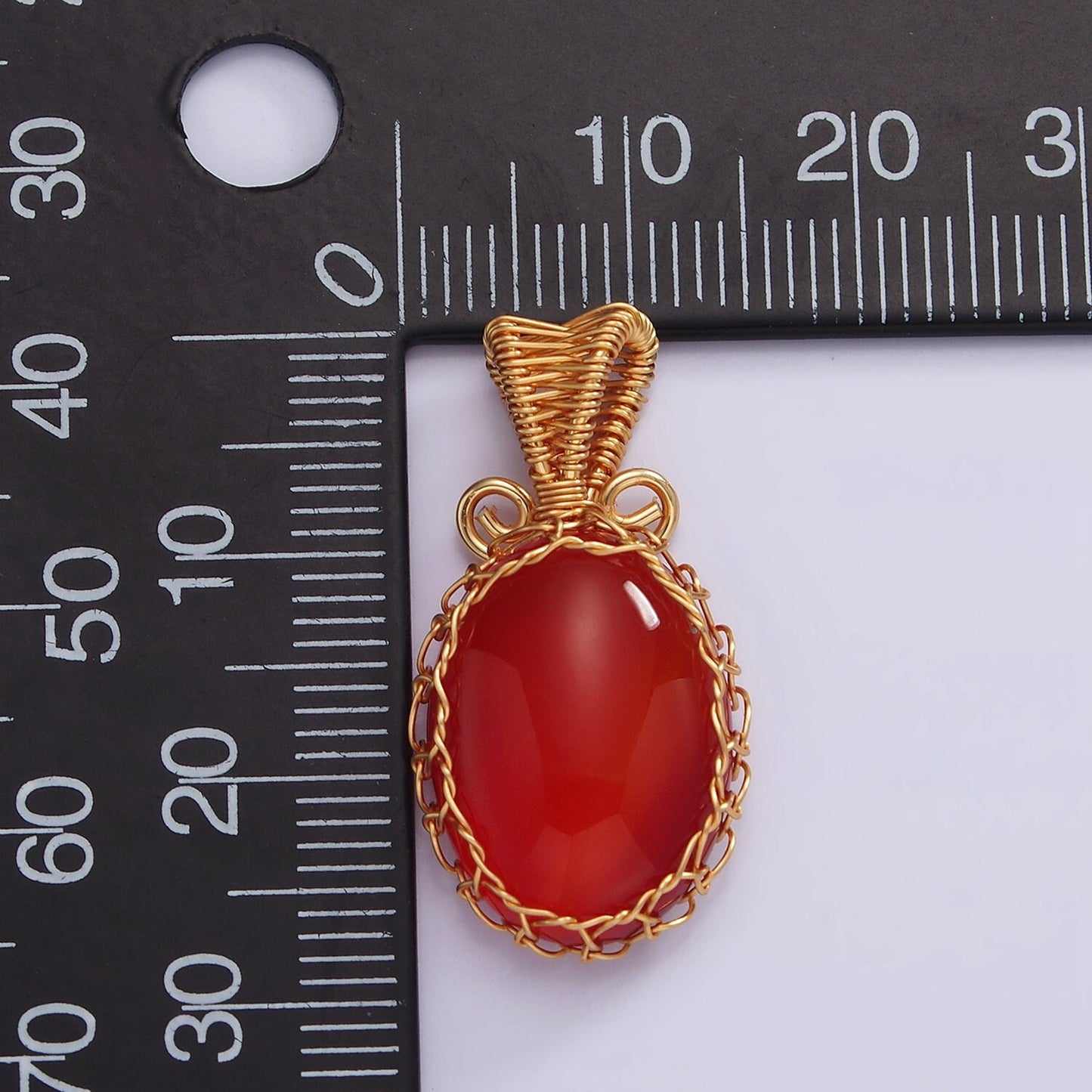 Handmade Crystal Wire Wrapped Necklaces Pendant Rose Quartz Amethyst Jade Onyx Healing Stone Oval Gemstone Necklaces Charm AA616