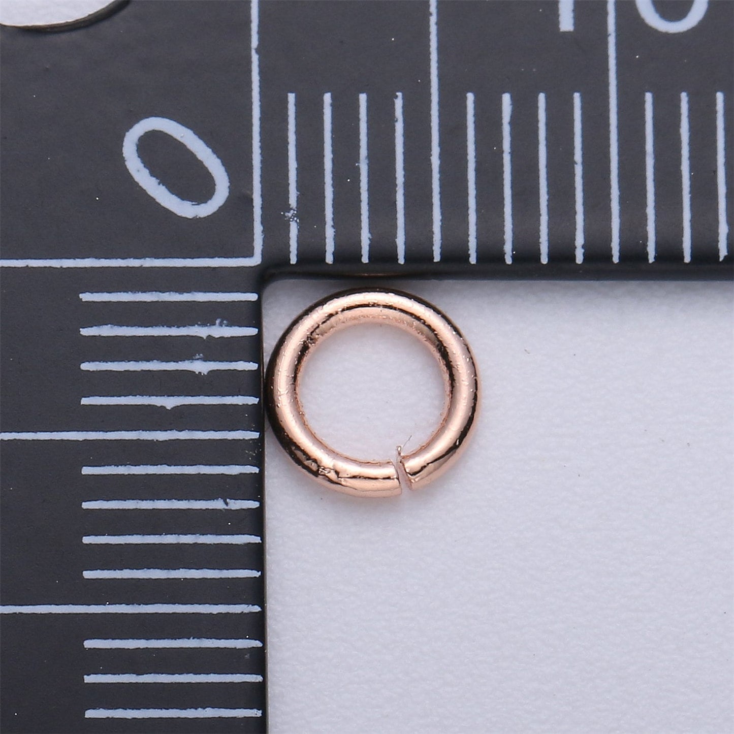 1mm x 6mm (10 gauge) Gold Filled Jump Ring Open Jump Rings, jewelry making supplies 10 gram