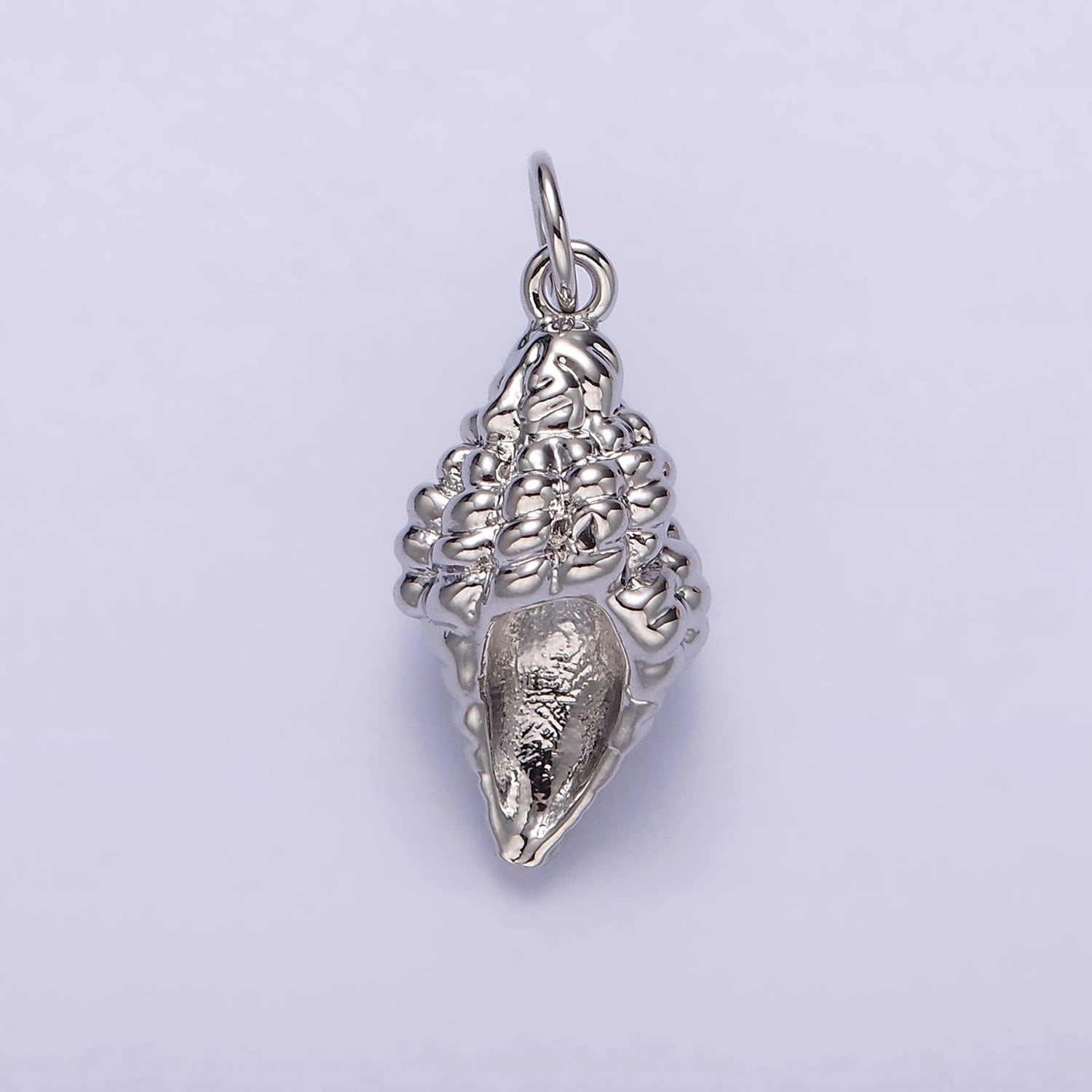 14K Gold Filled 20mm Ocean Clam Sea Shell Add-On Charm in Gold & Silver | N1083 N1084