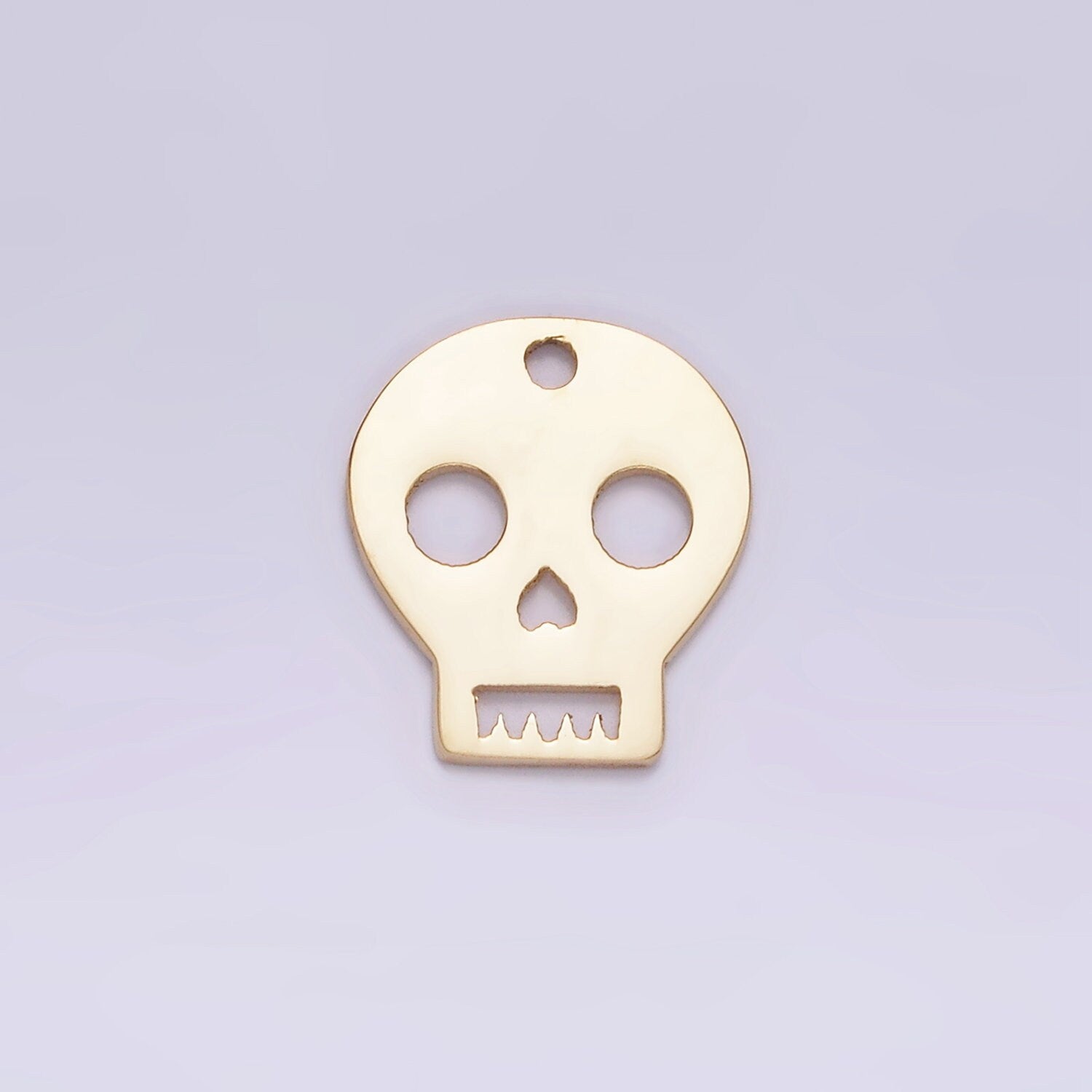 Mini Skull Charms Teeny Tiny Spooky Cute Skull Gothic Halloween Charm Jewelry Findings Dia De Los Muertos, Day of the Dead P1240