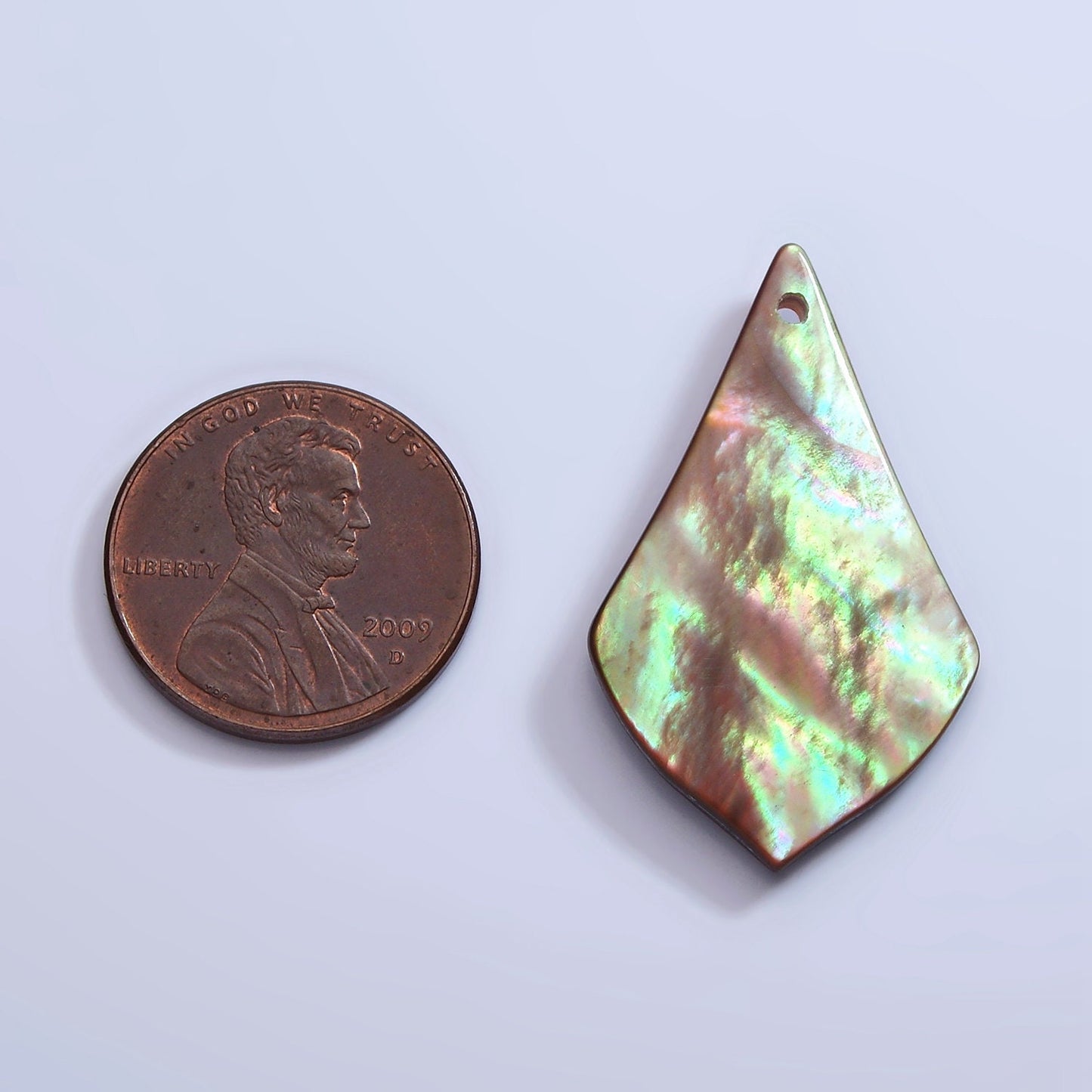 1x Natural Tie Black Abalone shell Triangle disc pendant for Mermaid Beach Under the Sea Jewelry Inspired One of a Kind