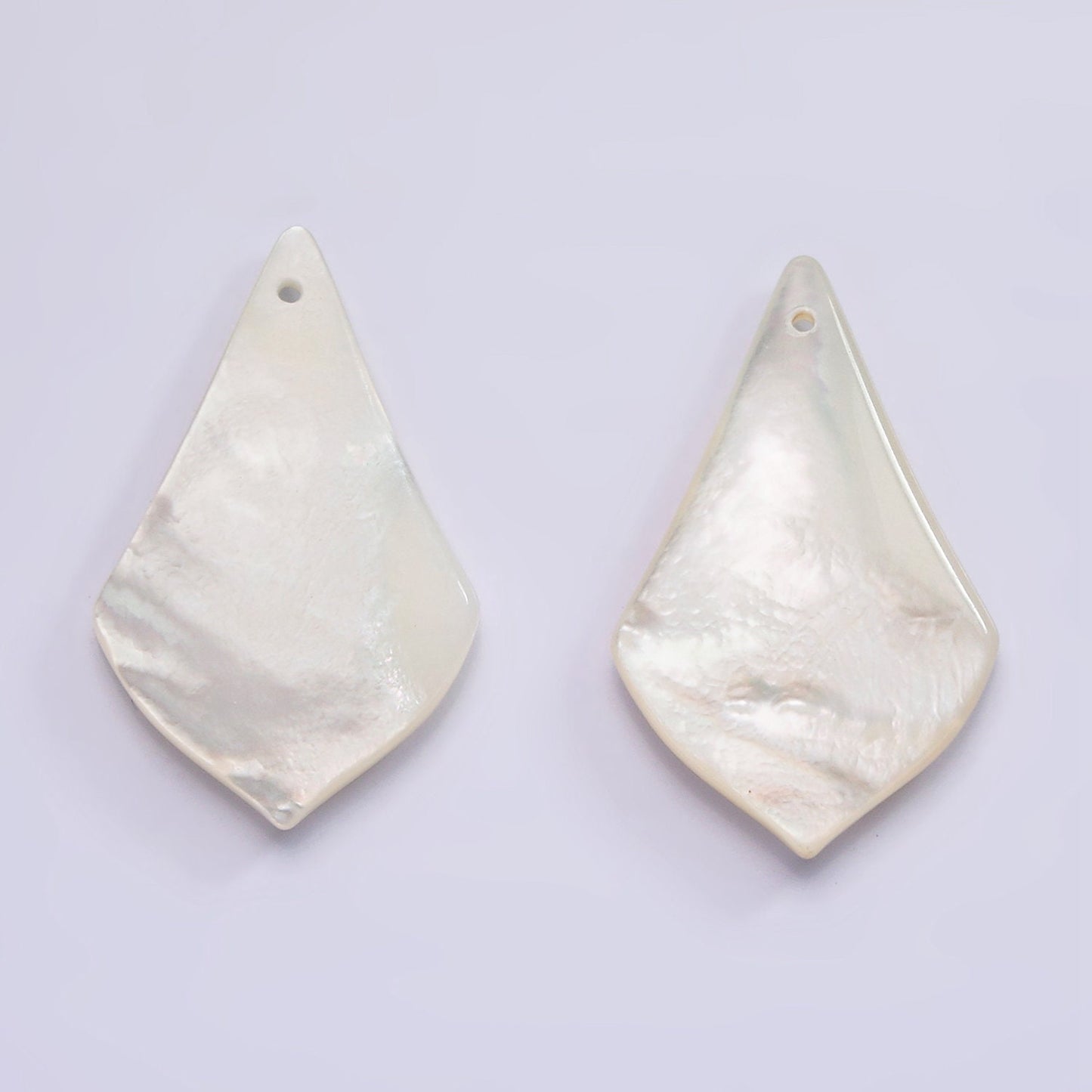 1x Natural Tie White MOP mother of pearl shell Triangle disc pendant for Mermaid Beach Under the Sea Jewelry Inspired One of a Kind
