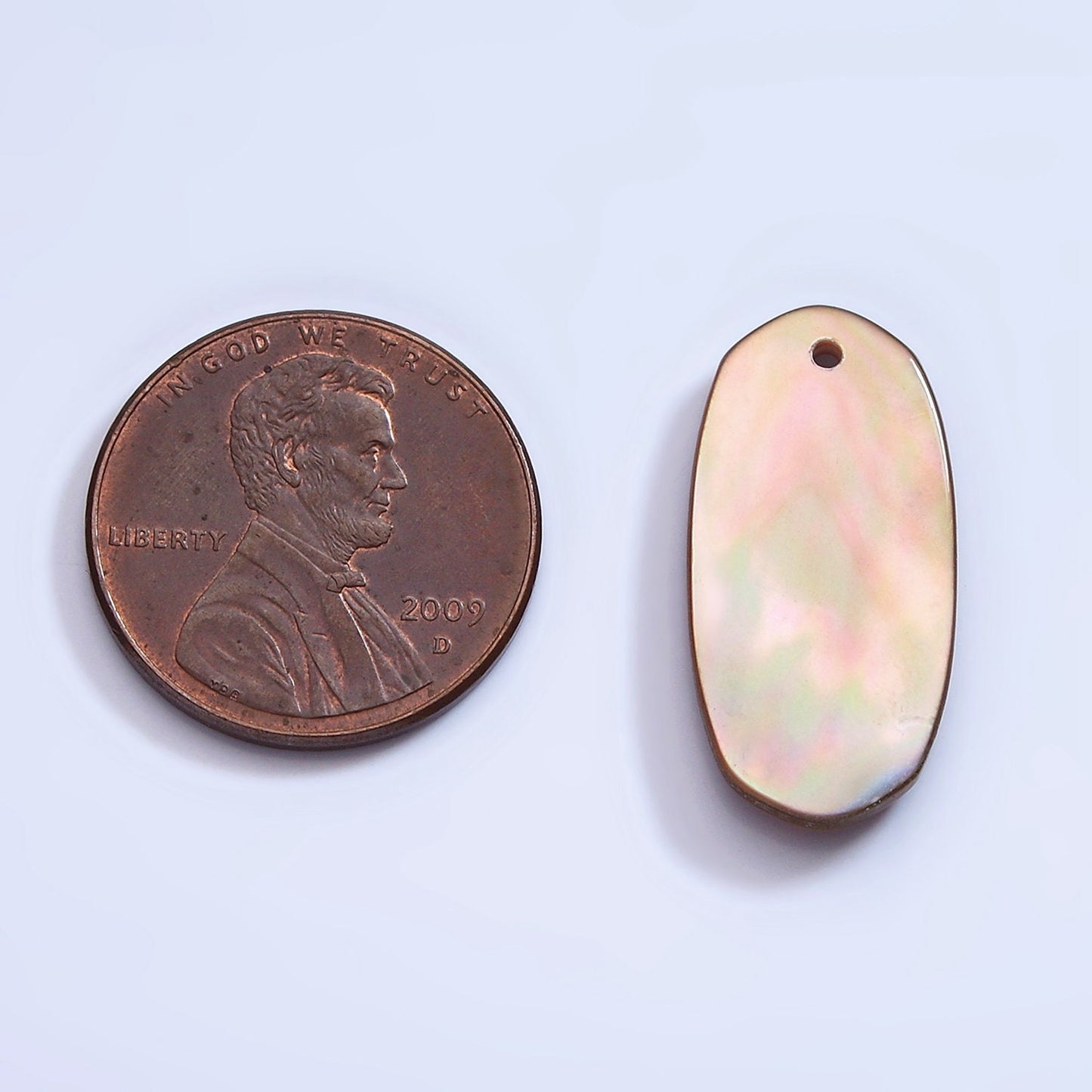 1x 22mm x 12mm drilled Top natural Rainbow Black MOP mother of pearl shell oval bead Charm for Beach Inspired Men Women Jewelry