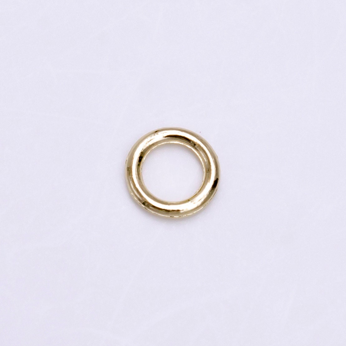 Soldered O Ring 6mm, 8mm 19 Gauge Close Jump Ring Jewelry Making Supply Pack | Z908 Z909