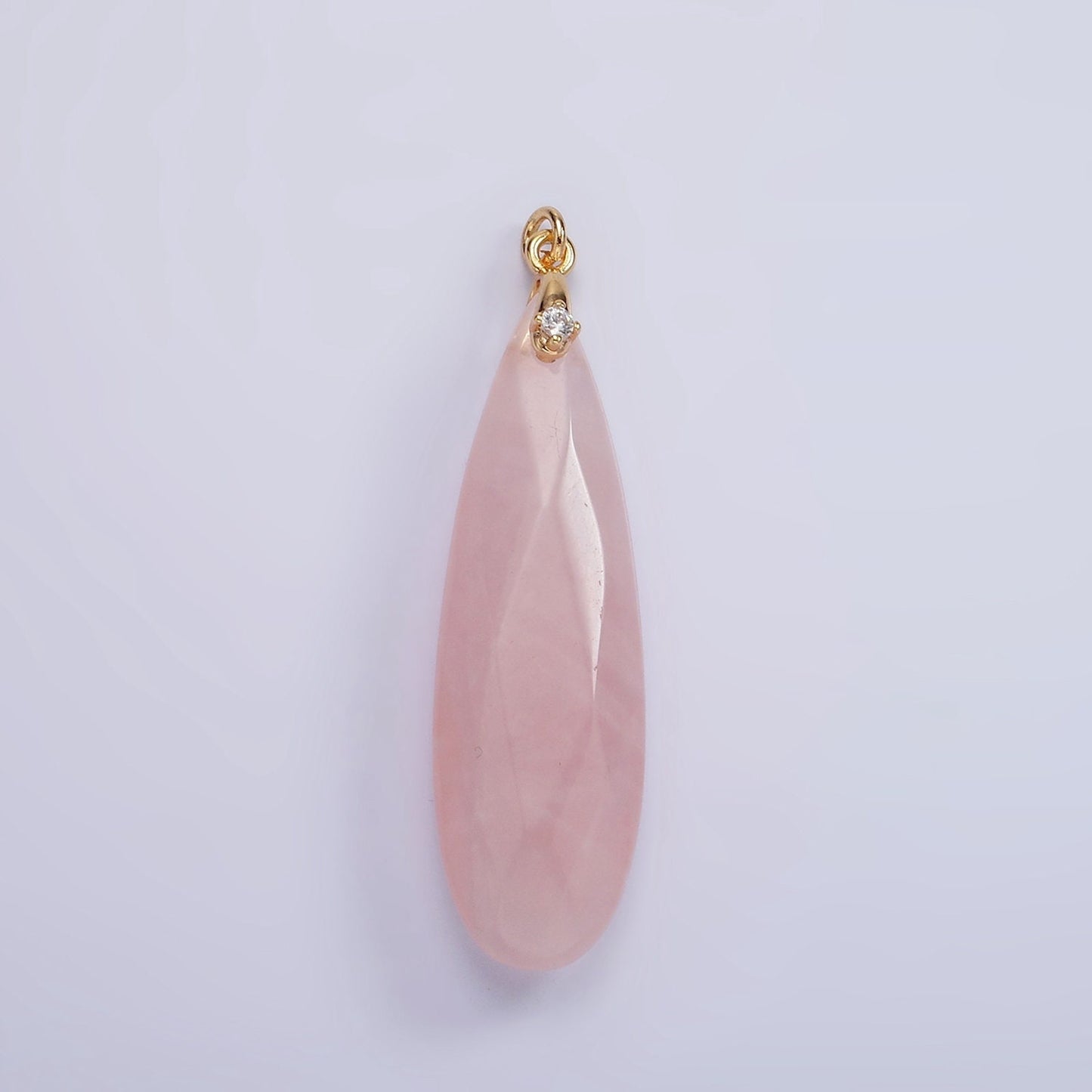 High Quality Smooth Teardrop Briolette Beads Natural Gemstone Amethyst, Rose Quartz, Lapiz Lazuli, Tiger Eye Pendant Dangle Charm AC921