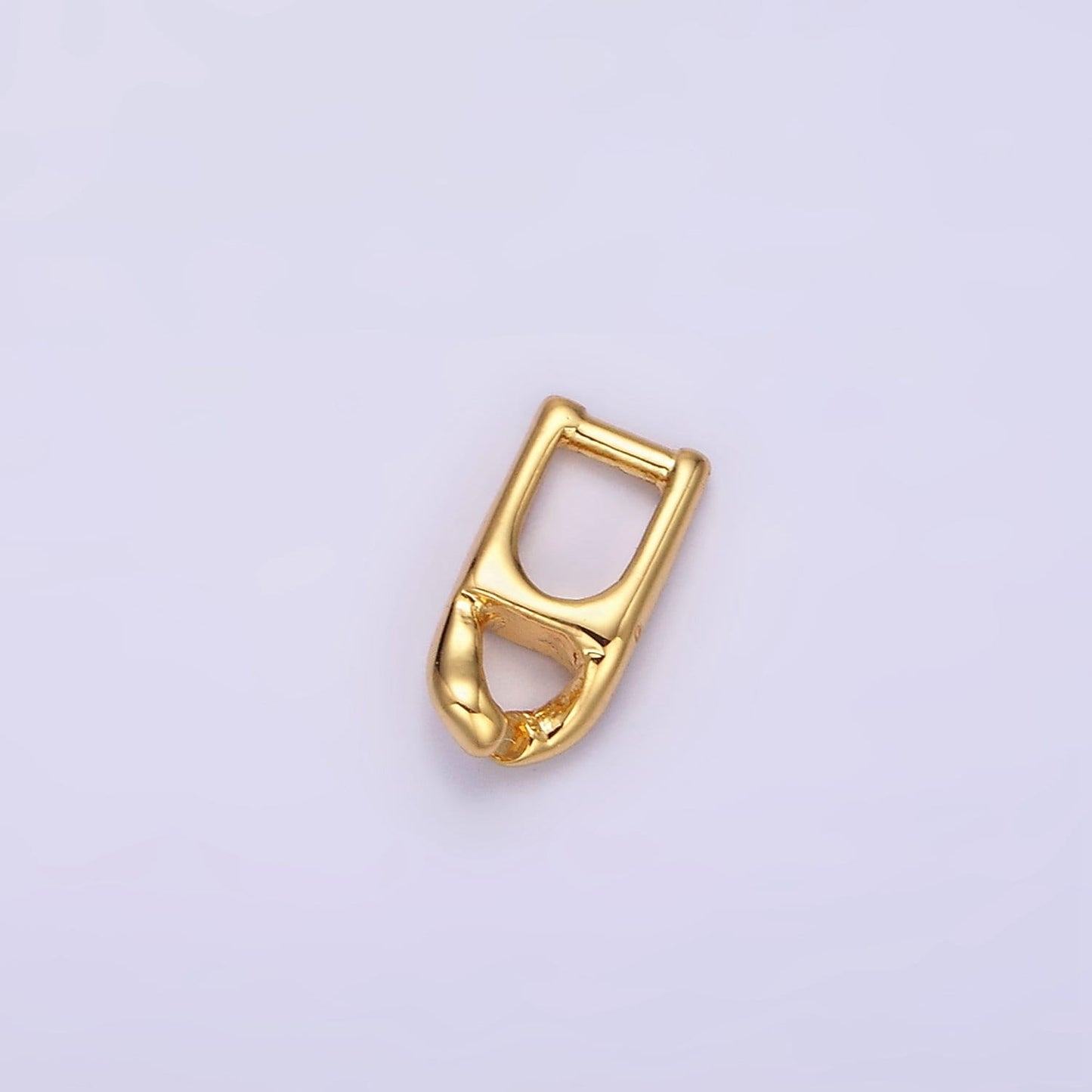 14K Gold Filled 4.7mm Snap Lock Hook Minimalist Jewelry Making Closure Supply | Z591