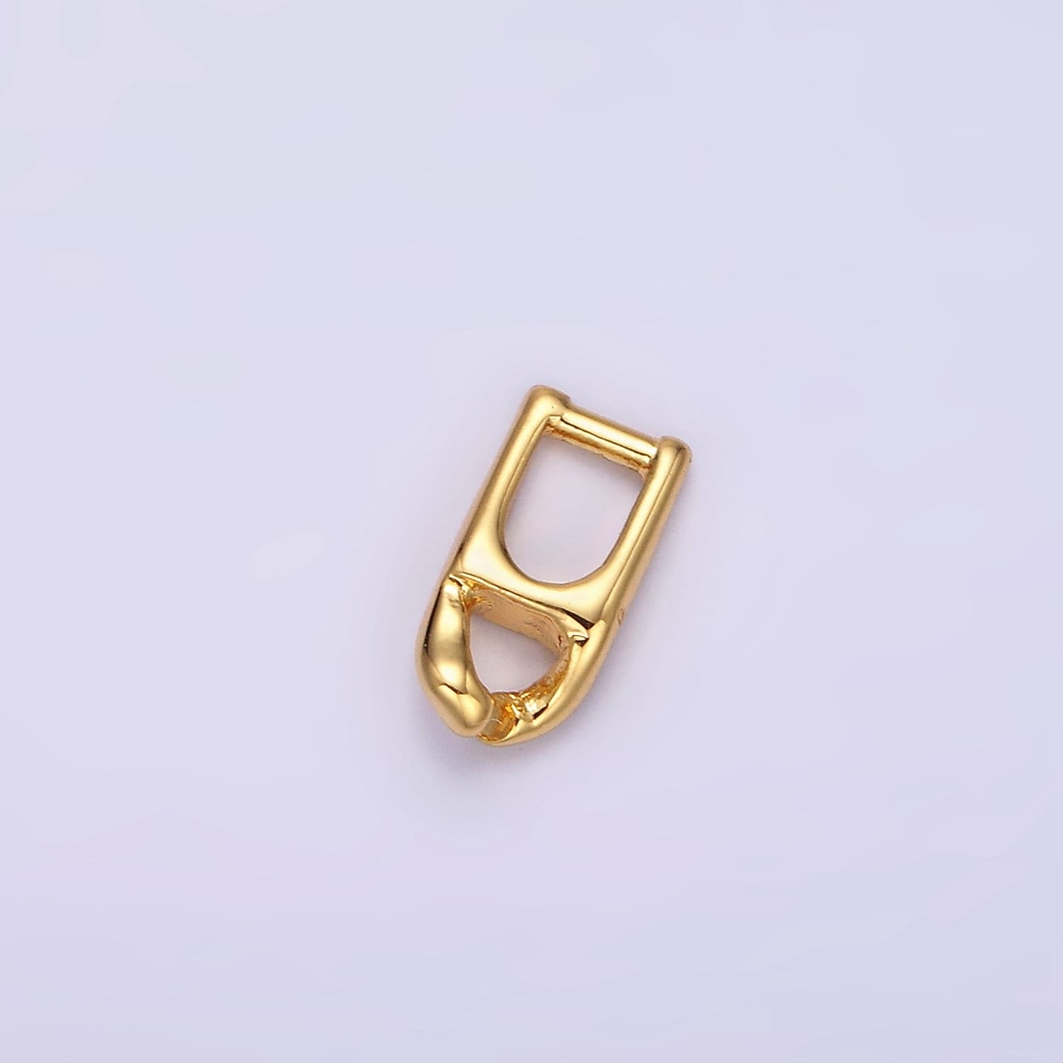 14K Gold Filled 4.7mm Snap Lock Hook Minimalist Jewelry Making Closure Supply | Z591