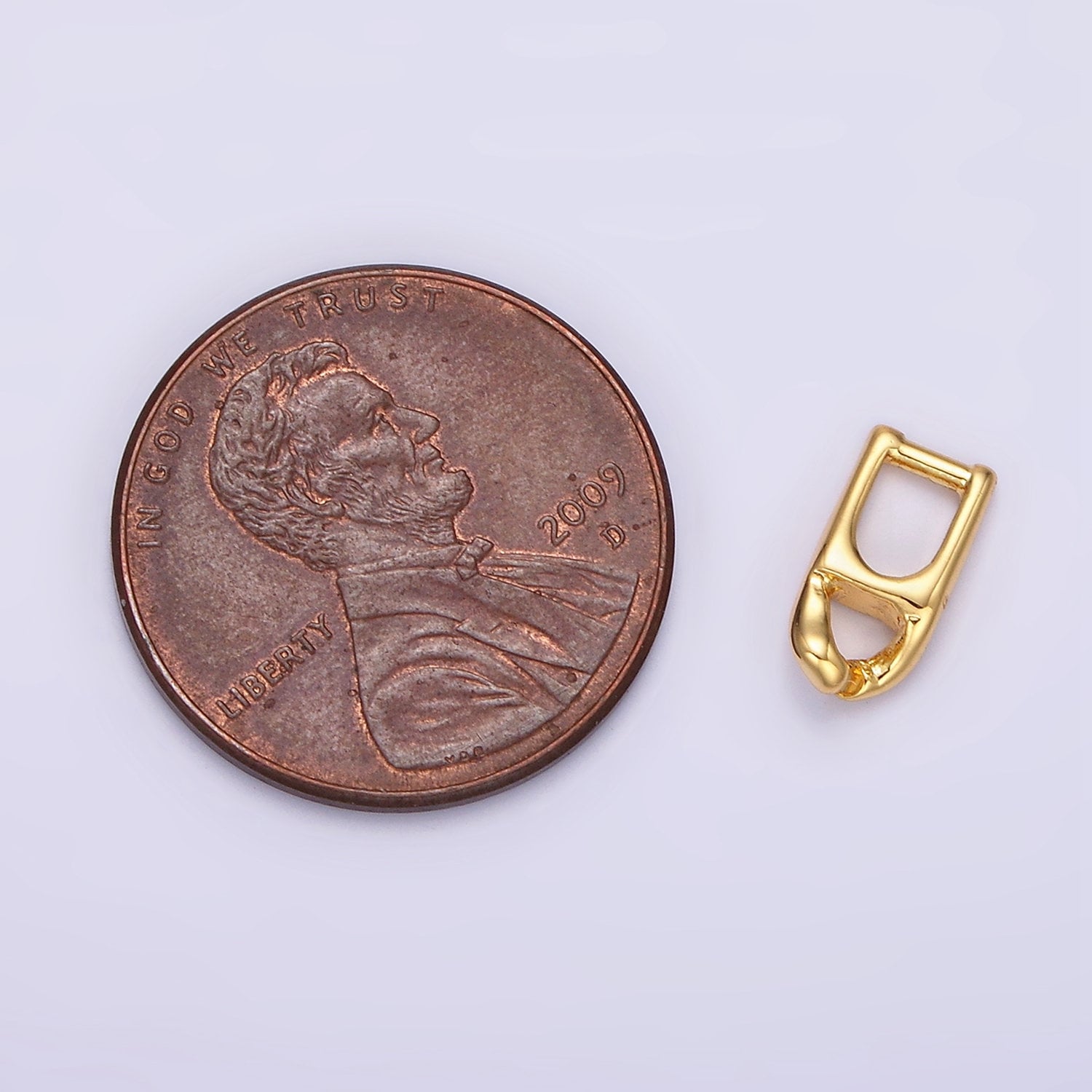14K Gold Filled 4.7mm Snap Lock Hook Minimalist Jewelry Making Closure Supply | Z591