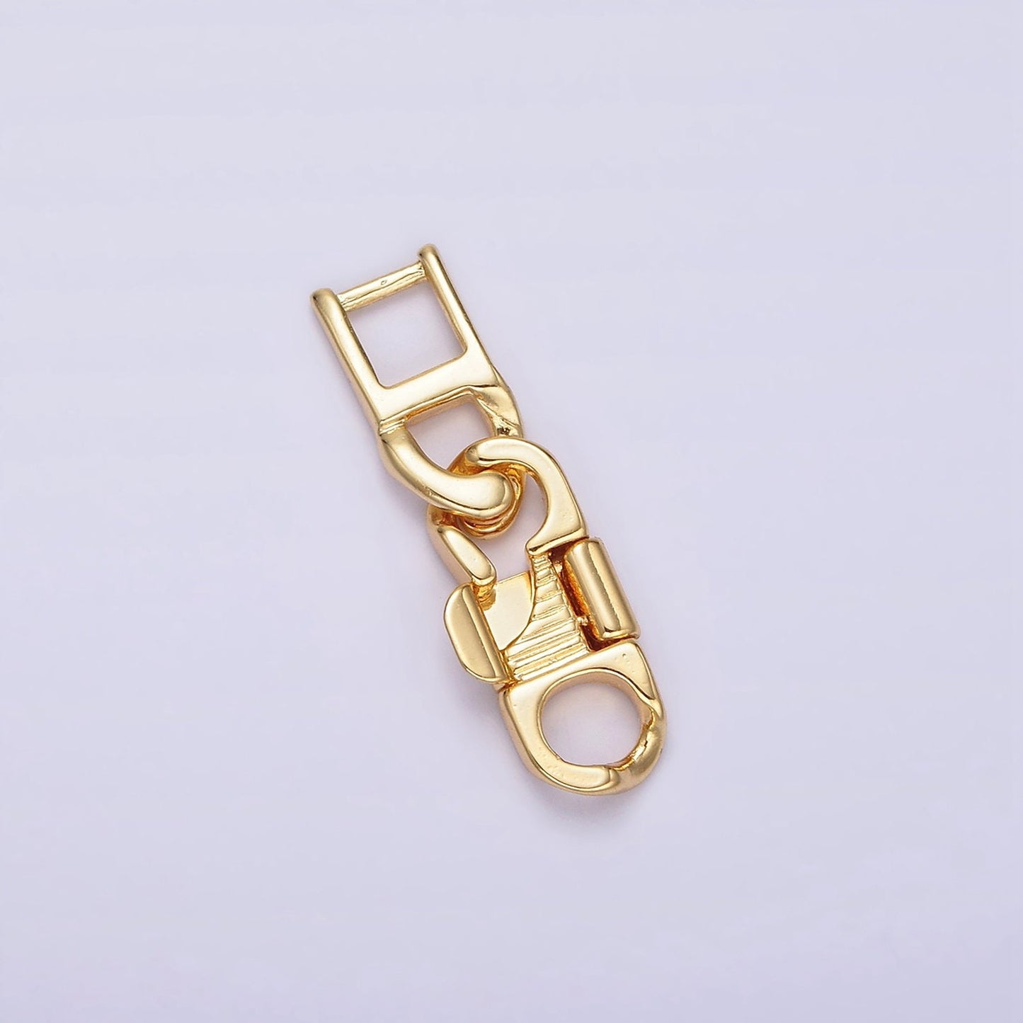 14K Gold Filled Snap Lock Minimalist Jewelry Closure Findings Supply Set | Z-756