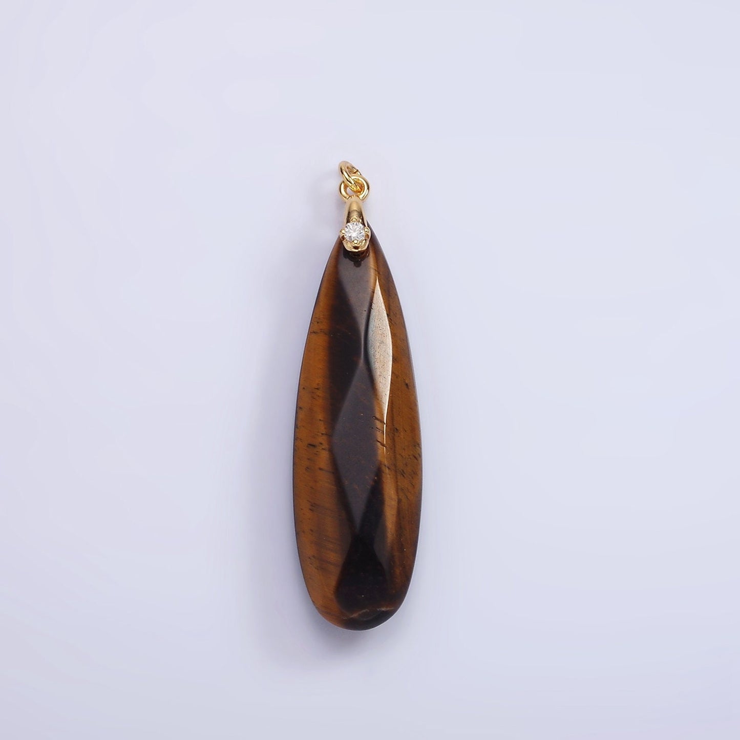 High Quality Smooth Teardrop Briolette Beads Natural Gemstone Amethyst, Rose Quartz, Lapiz Lazuli, Tiger Eye Pendant Dangle Charm AC921