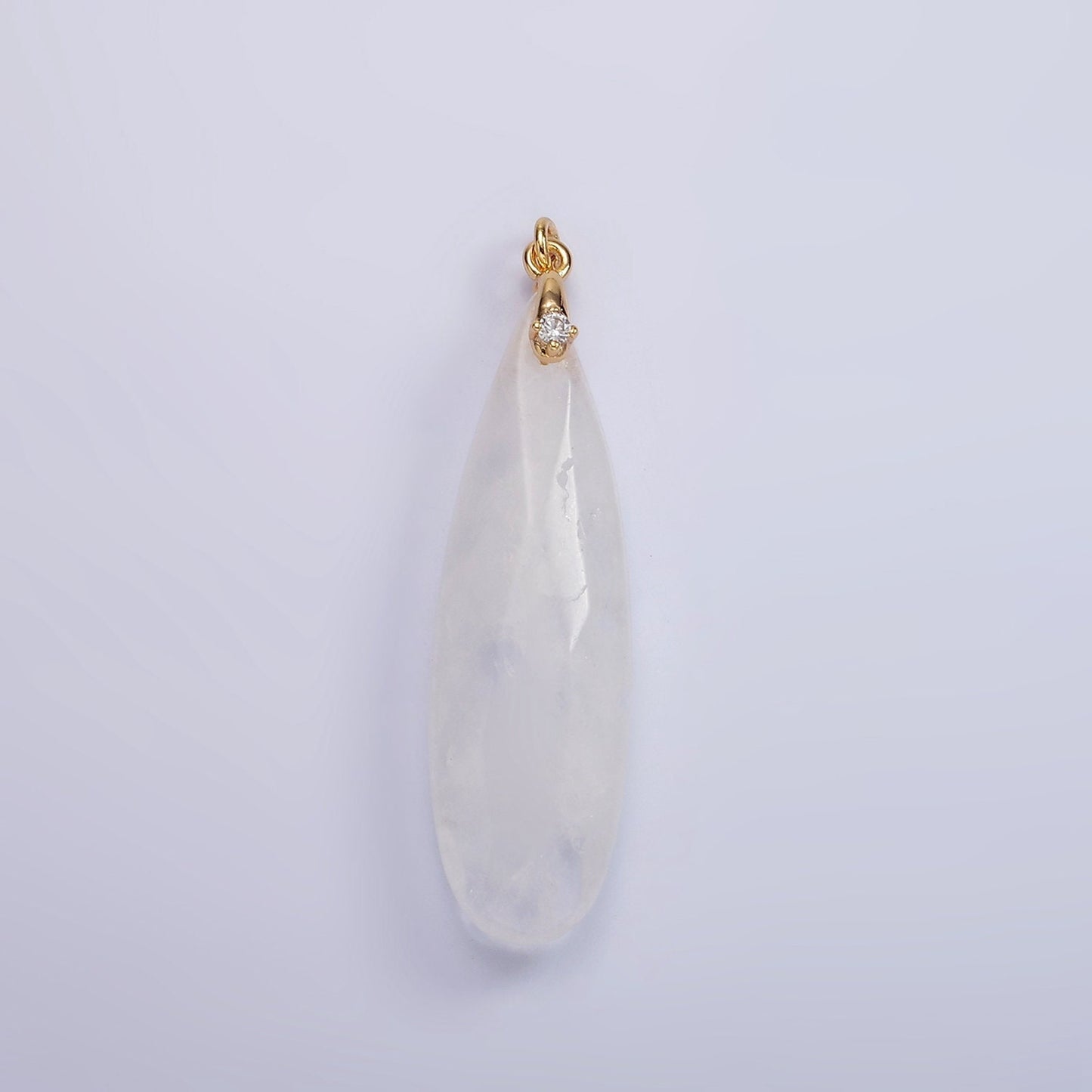 High Quality Smooth Teardrop Briolette Beads Natural Gemstone Amethyst, Rose Quartz, Lapiz Lazuli, Tiger Eye Pendant Dangle Charm AC921