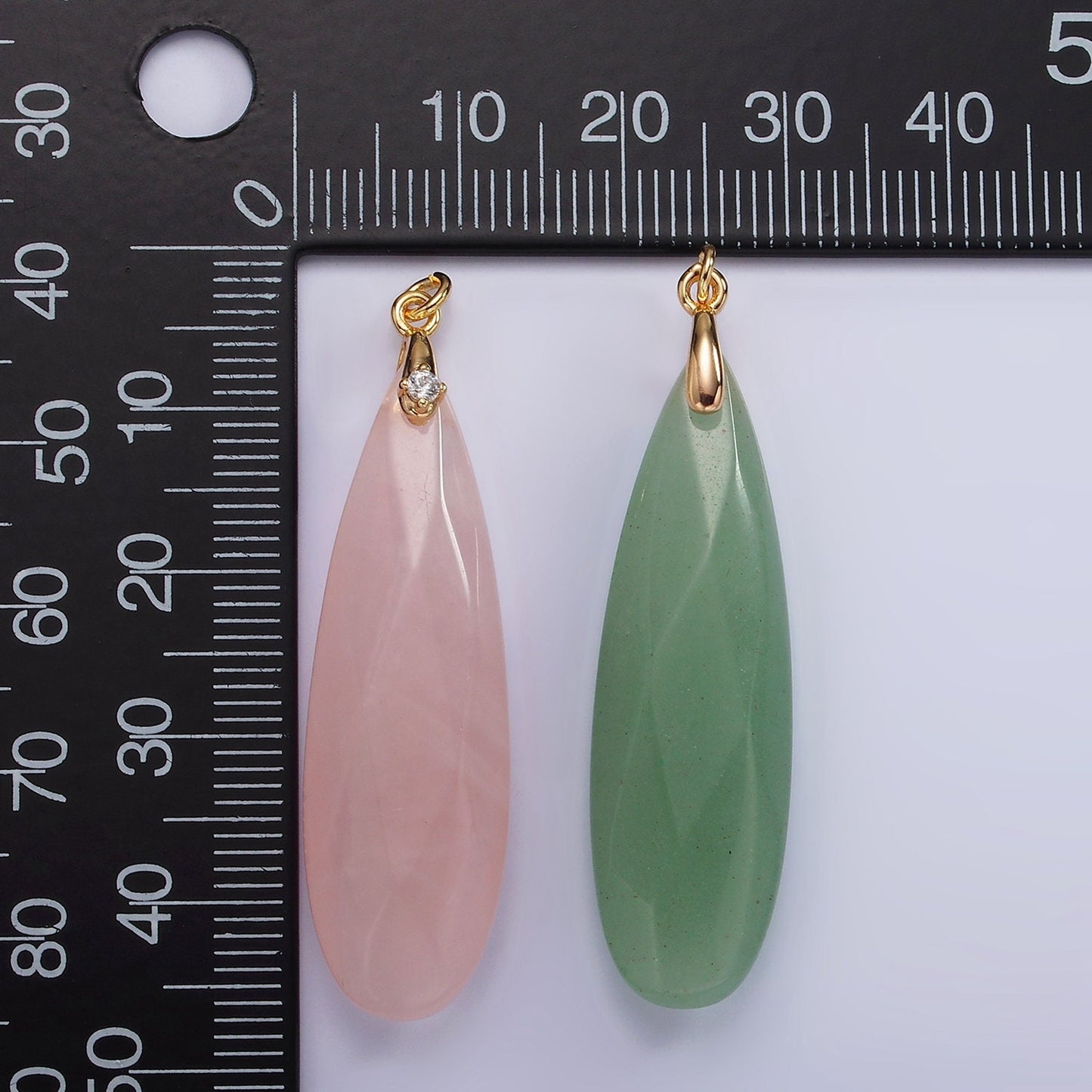 High Quality Smooth Teardrop Briolette Beads Natural Gemstone Amethyst, Rose Quartz, Lapiz Lazuli, Tiger Eye Pendant Dangle Charm AC921