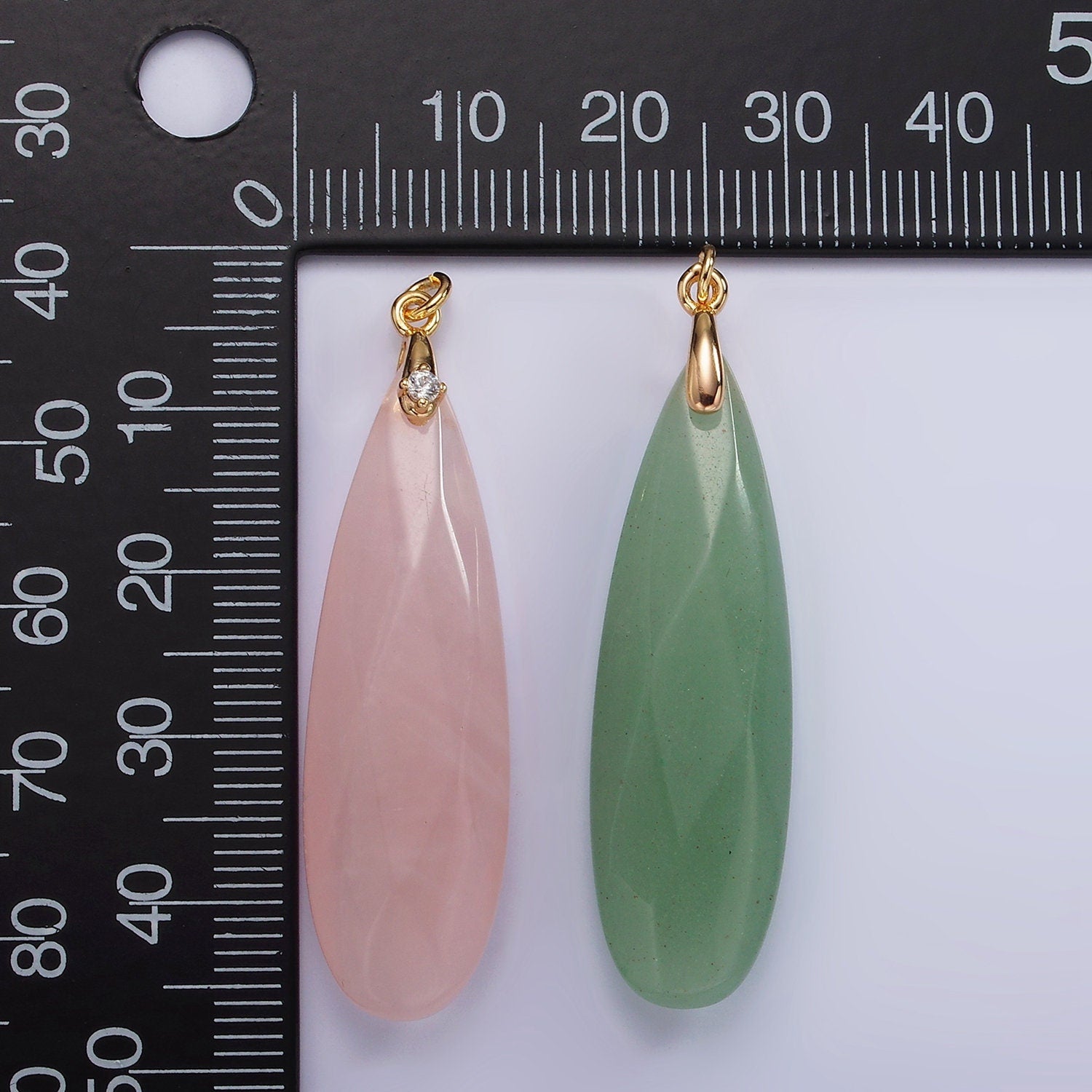 High Quality Smooth Teardrop Briolette Beads Natural Gemstone Amethyst, Rose Quartz, Lapiz Lazuli, Tiger Eye Pendant Dangle Charm AC921