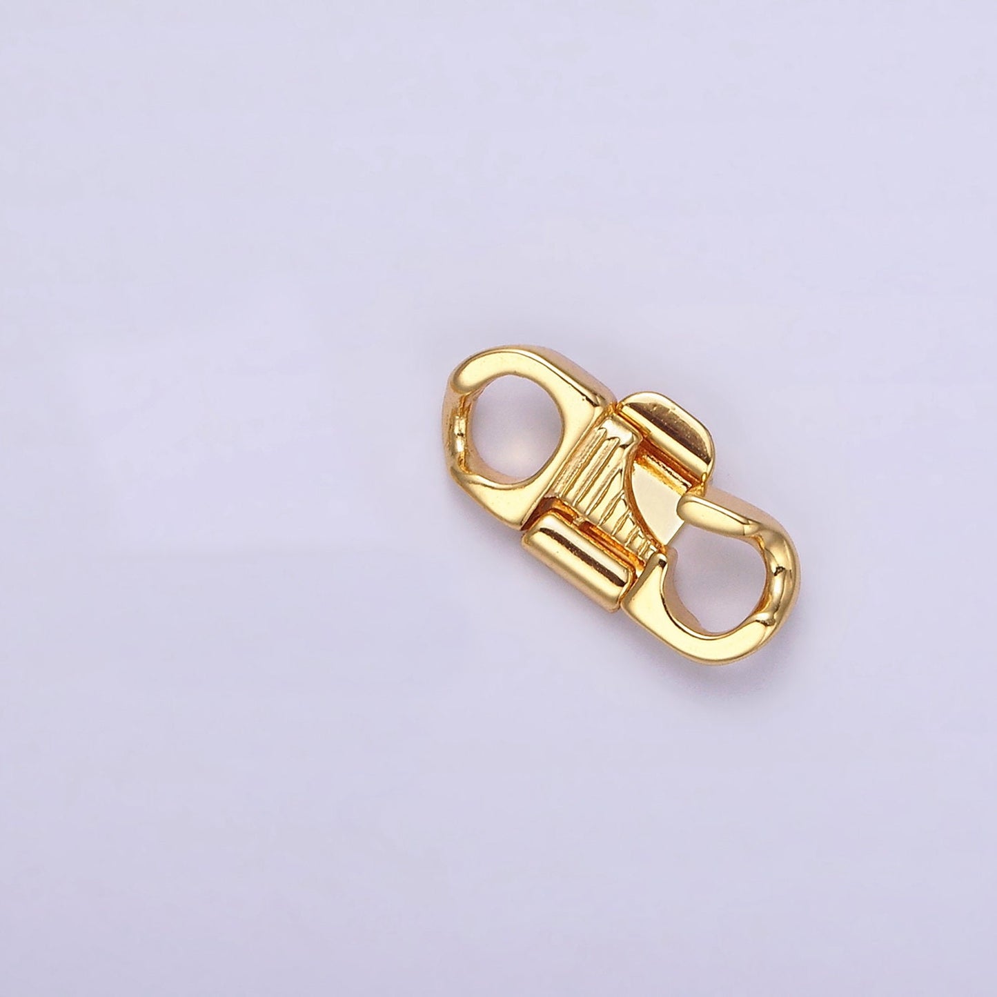 14K Gold Filled Snap Lock Minimalist Jewelry Closure Findings Supply Set | Z-756