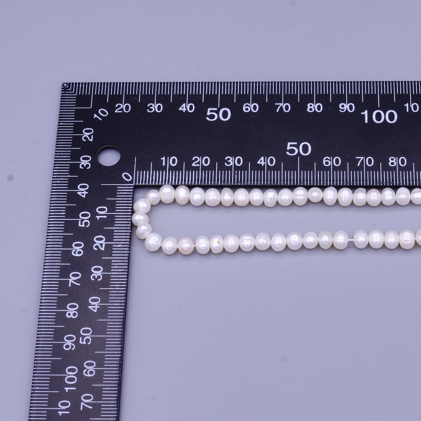 Wholesale 5.8 mm Mini Seed Pearl Beads Natural White Color Potato Freshwater Pearls Genuine Freshwater Pearl Seed Pearls by Strand WA1665