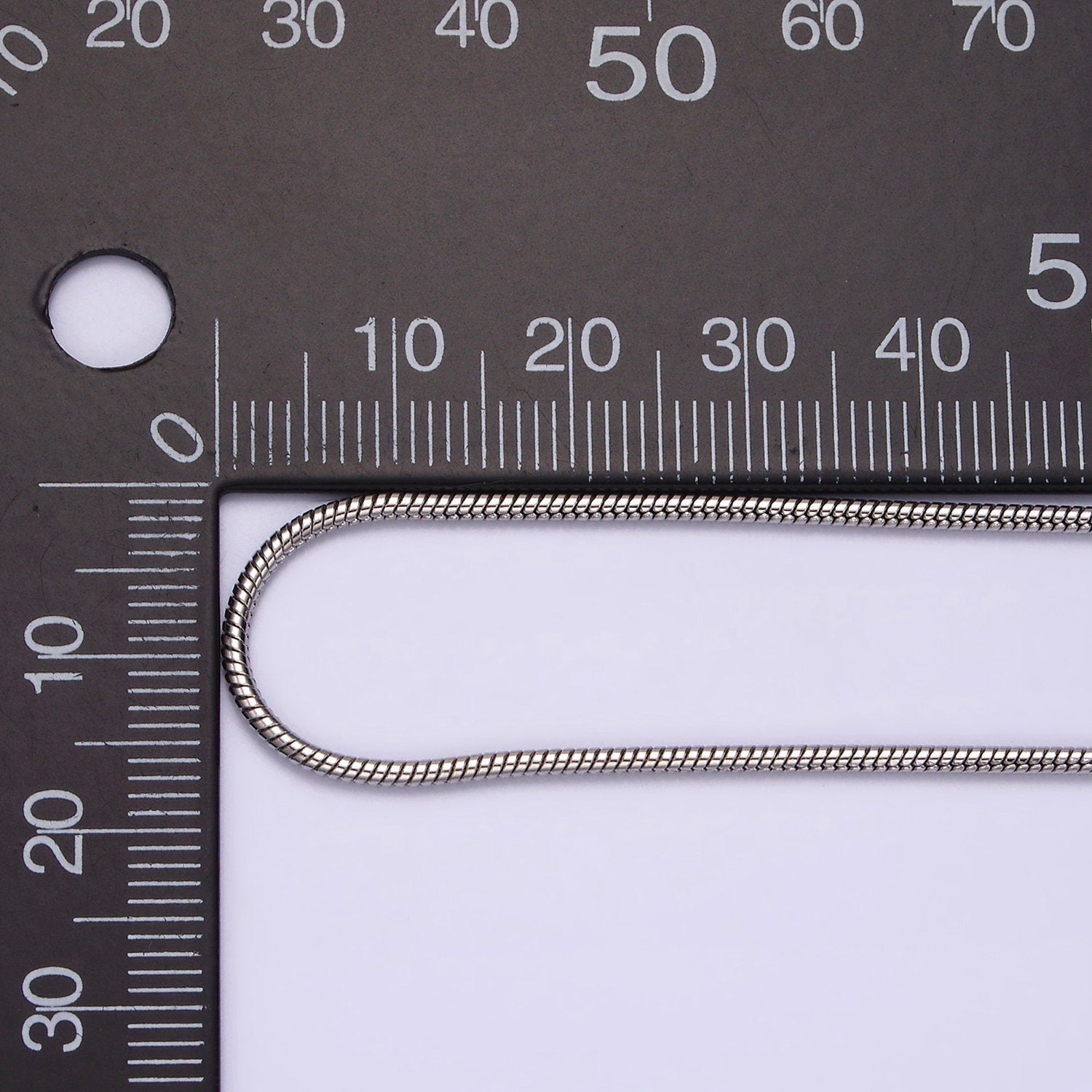 Stainless Steel 1.5mm Snake Chain 18 Inch Layering Necklace | WA-2263