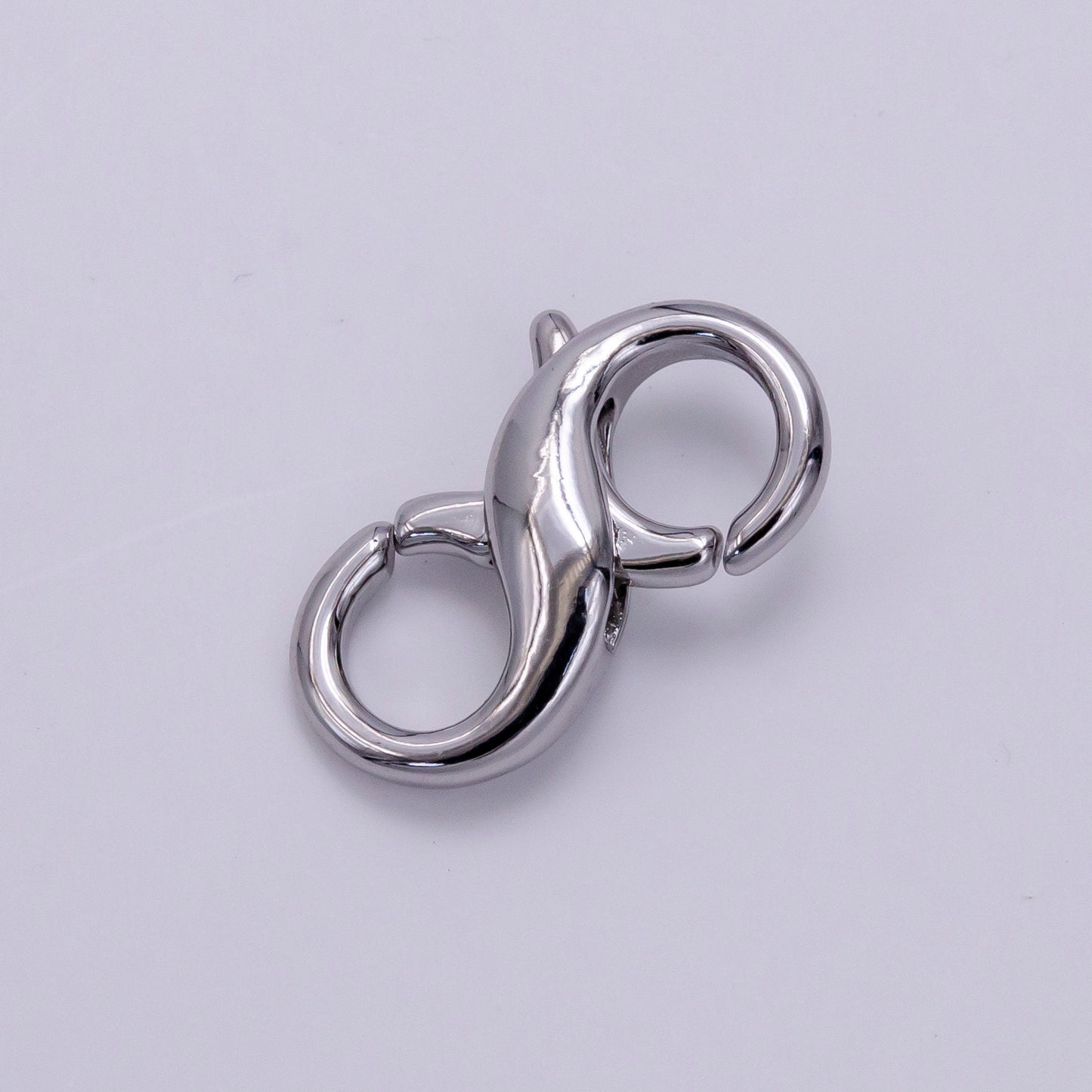 14K Gold Filled 18mm Double Lobster Claw Clasps Jewelry Finding Supply in Gold & Silver | Z-683