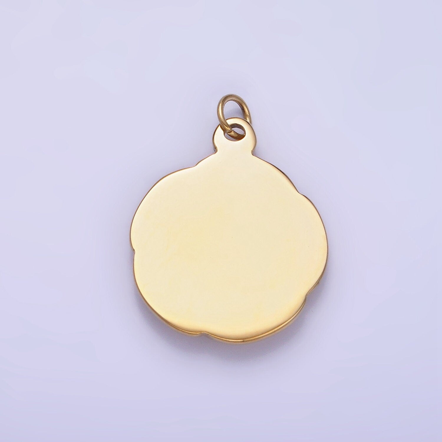 Stainless Steel Round Flower 22mm | P-932
