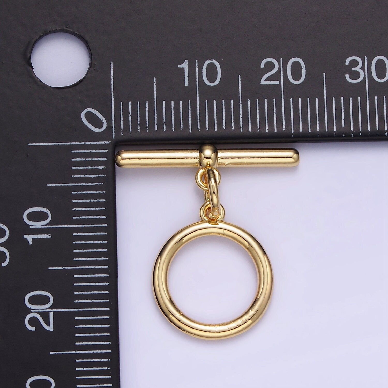 14K Gold Filled 24mm Minimalist OT Toggle Clasps Closure Findings | Z-715