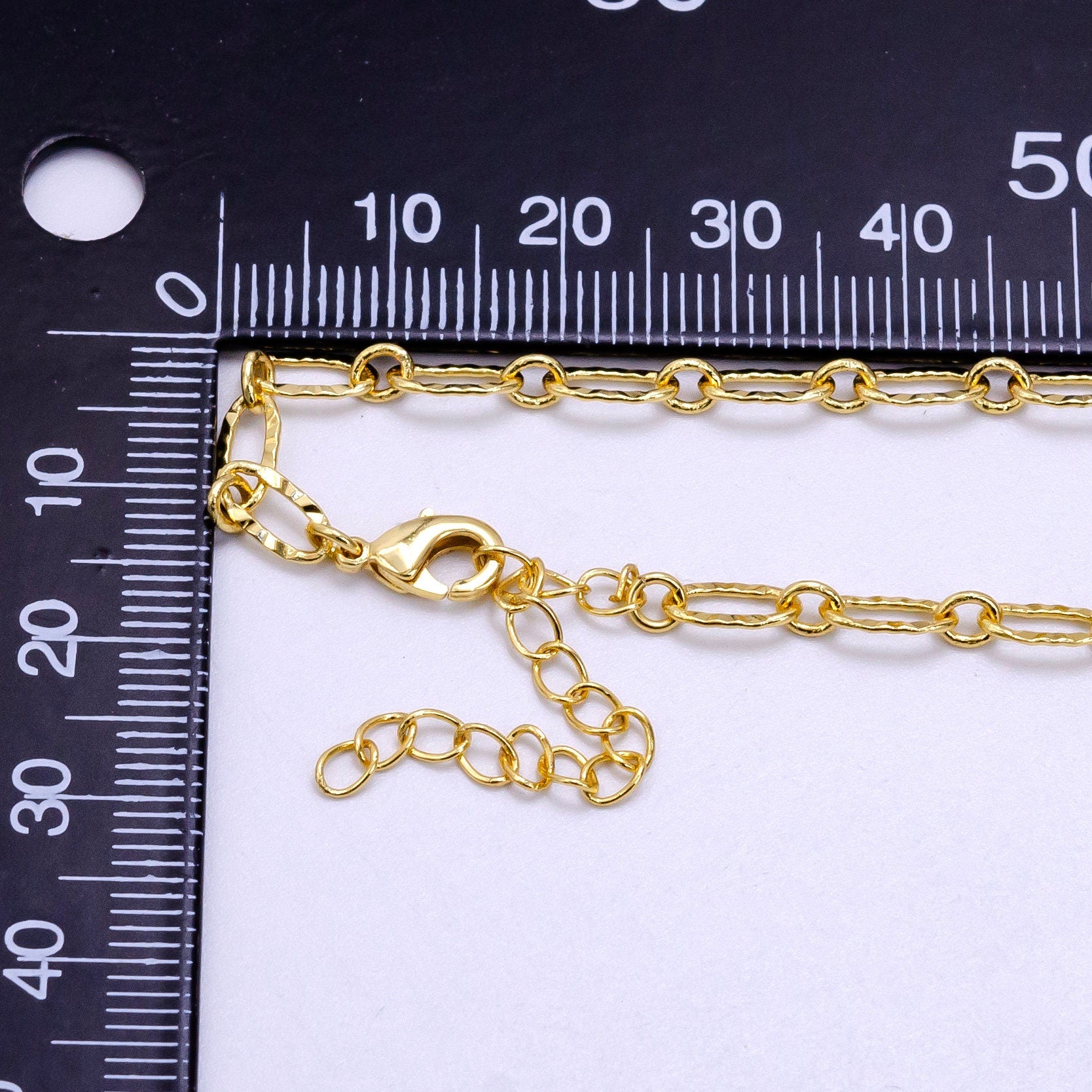 Ready to Use 14K Gold Filled Sunburst Cable Necklace Chain Layering Chain Charm Necklace Making Supply WA-2439