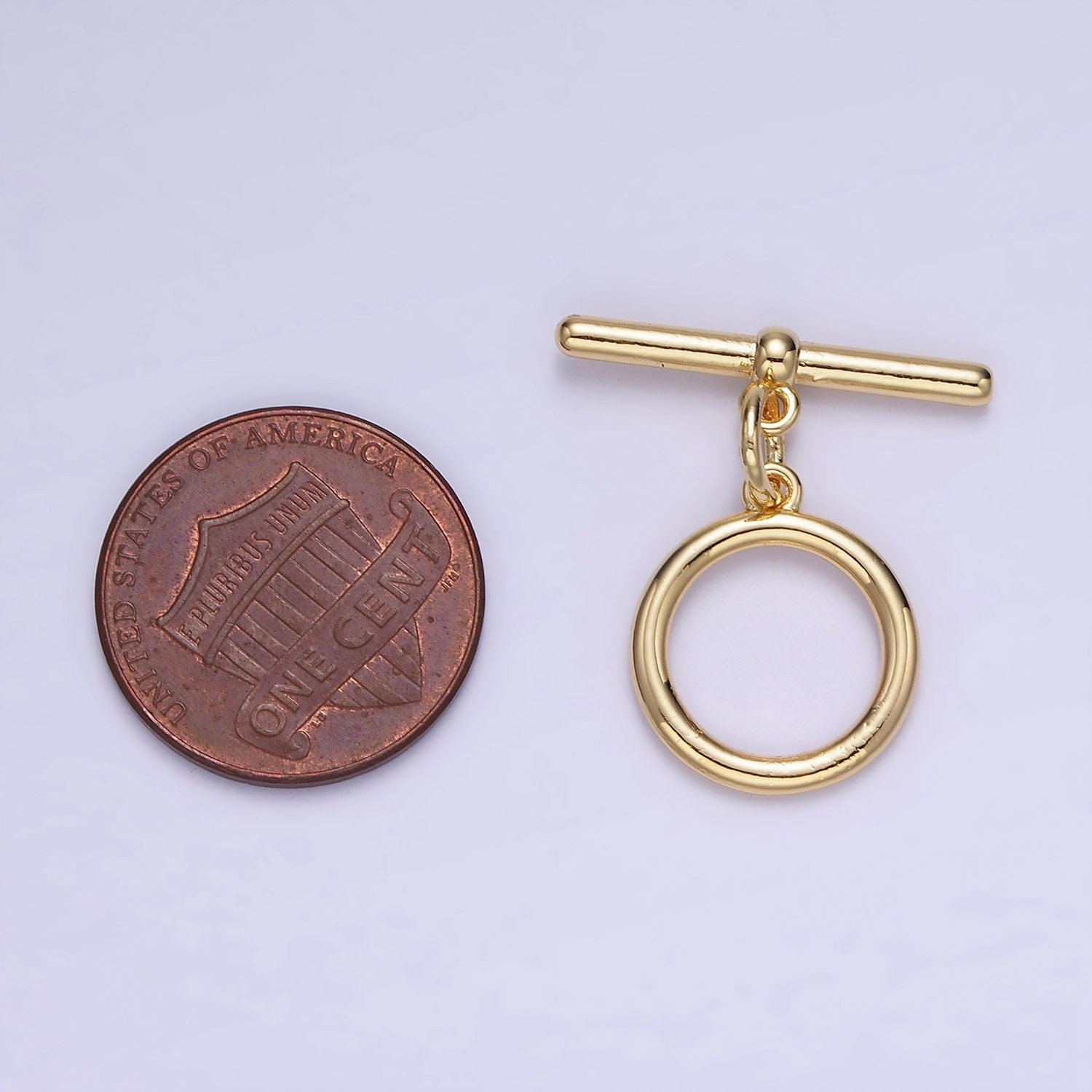 14K Gold Filled 24mm Minimalist OT Toggle Clasps Closure Findings | Z-715