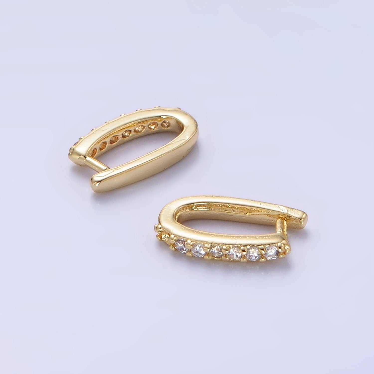 14K Gold Filled CZ Bail for Pendant Jewelry Kit Supplies For DIY Jewelry Making | -766