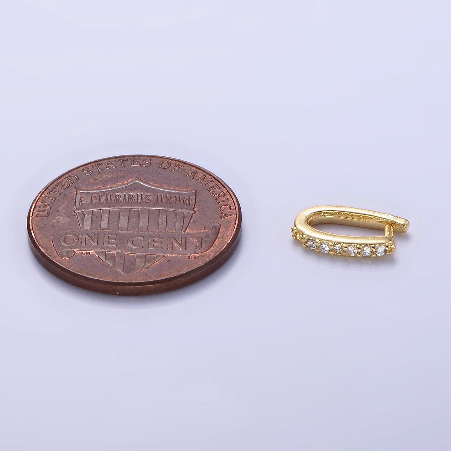 14K Gold Filled CZ Bail for Pendant Jewelry Kit Supplies For DIY Jewelry Making | -766