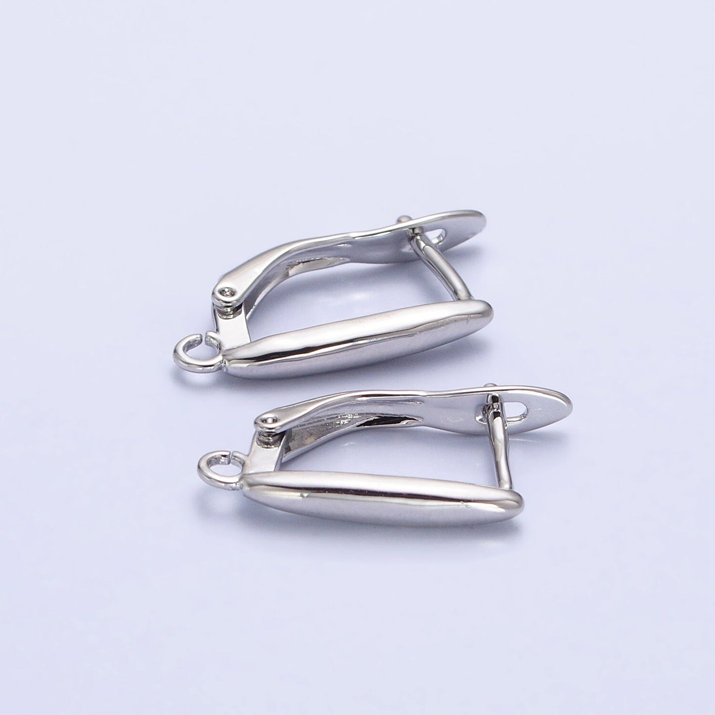 Gold Plated 11mm Open Link Huggie Hoop Earring Supply | Z-165 and Z-166