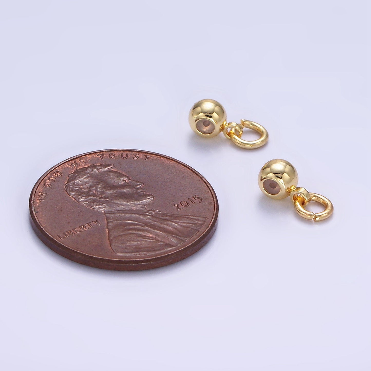 Tube Bails 5.8mm Loop Bails for Bracelets / Necklace | L-522