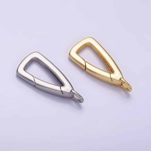 Triangle Clasp Gold Filled in Silver & Gold for Jewelry Making | Z-805