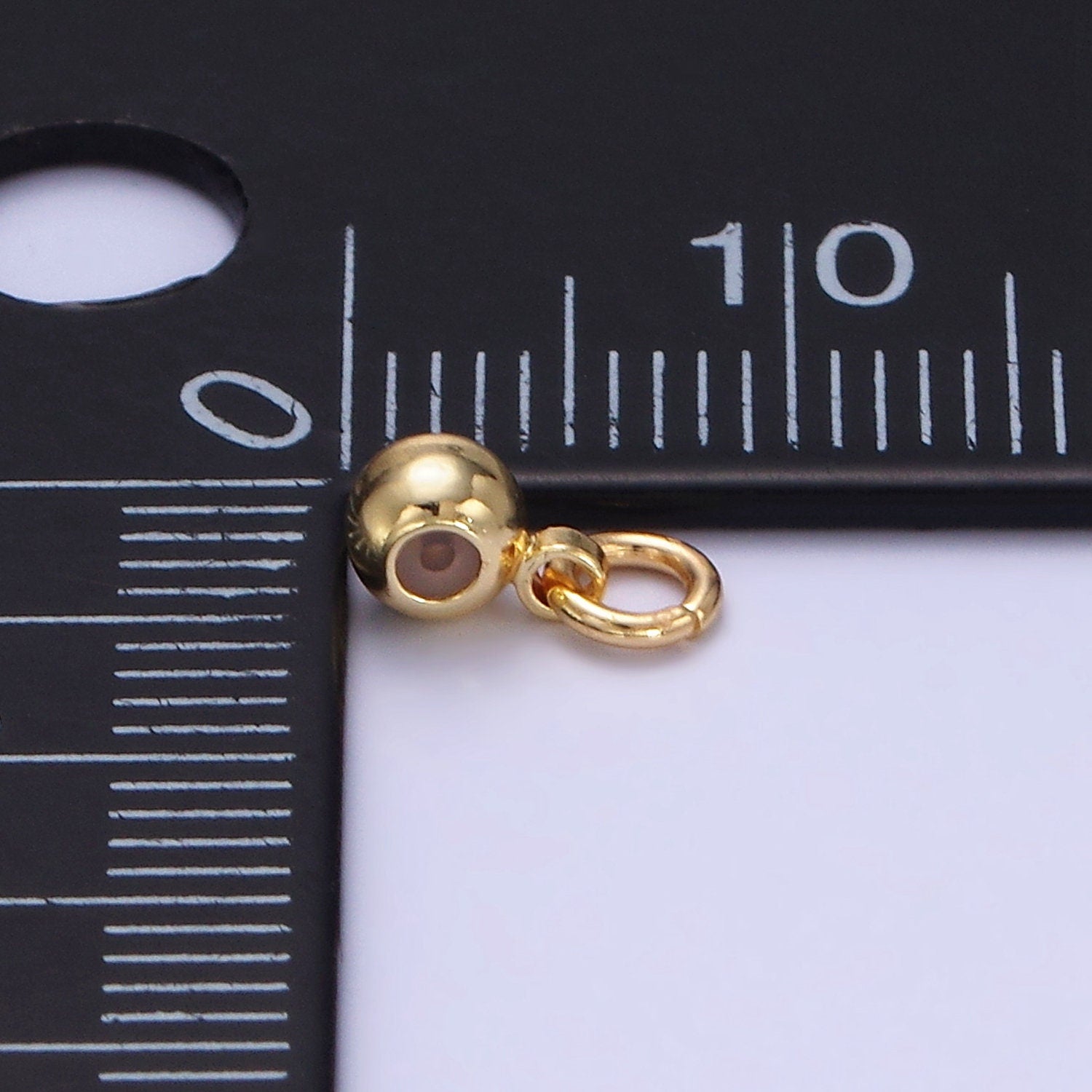 Tube Bails 5.8mm Loop Bails for Bracelets / Necklace | L-522