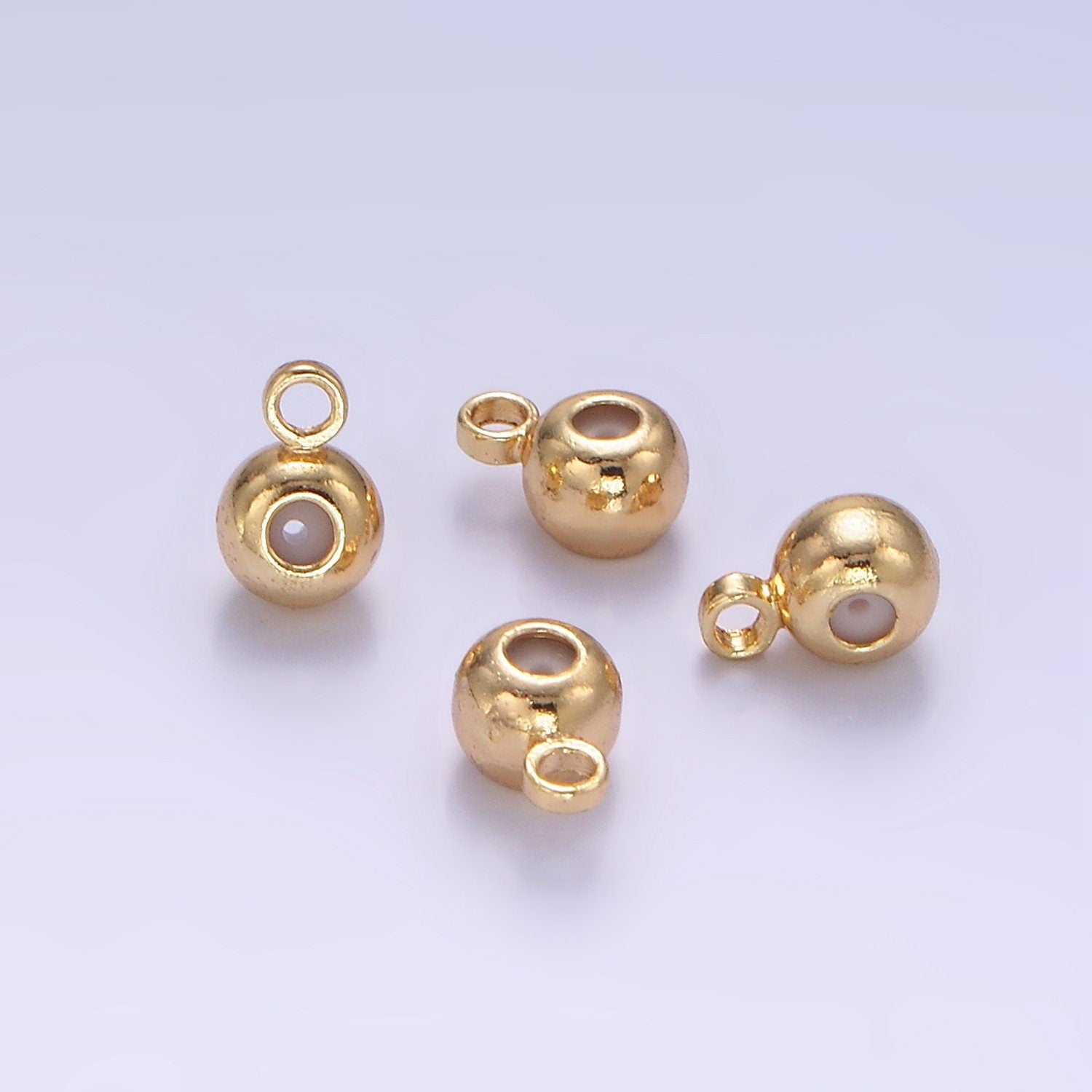 Tube Bails Loop Bails for Jewelry Making | L-609