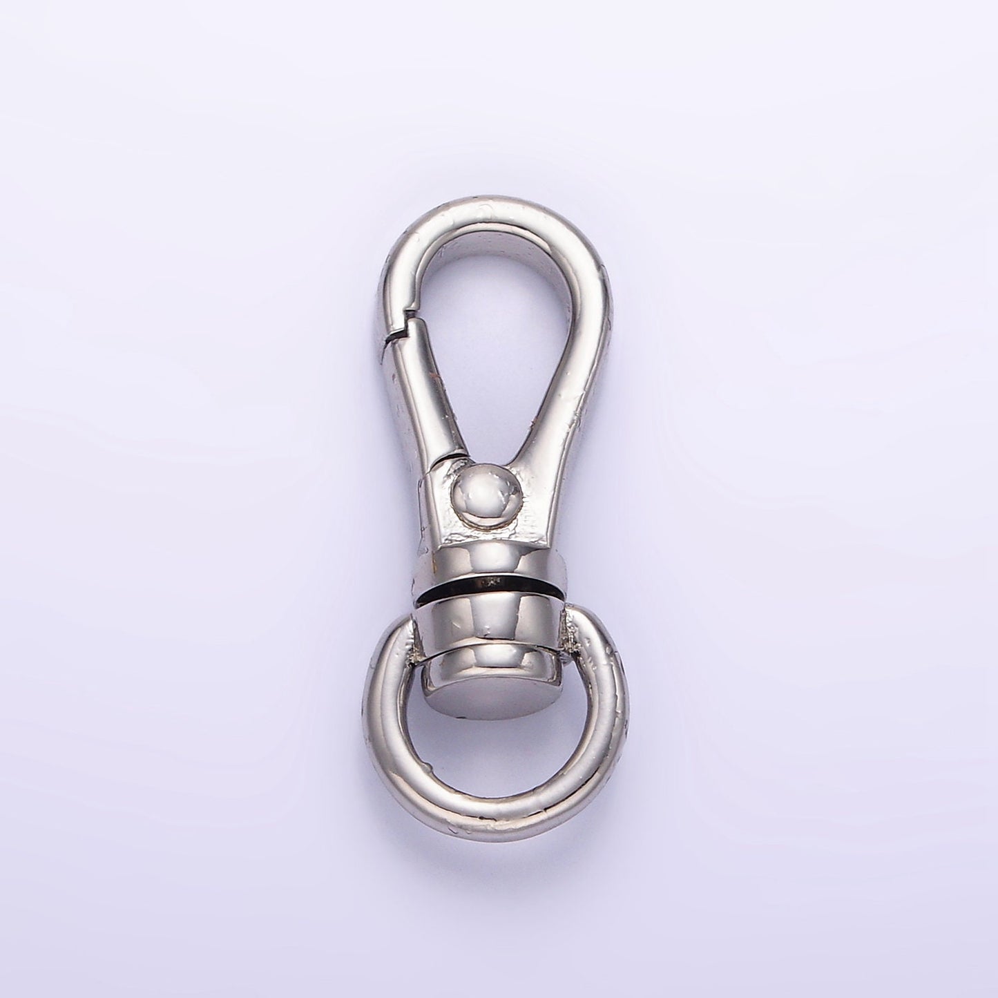 14K Gold Filled Lobster Swivel Clasps, 24.8mm x 9.8mm Clasps in Gold Silver Color Purse Charm Component Z-799